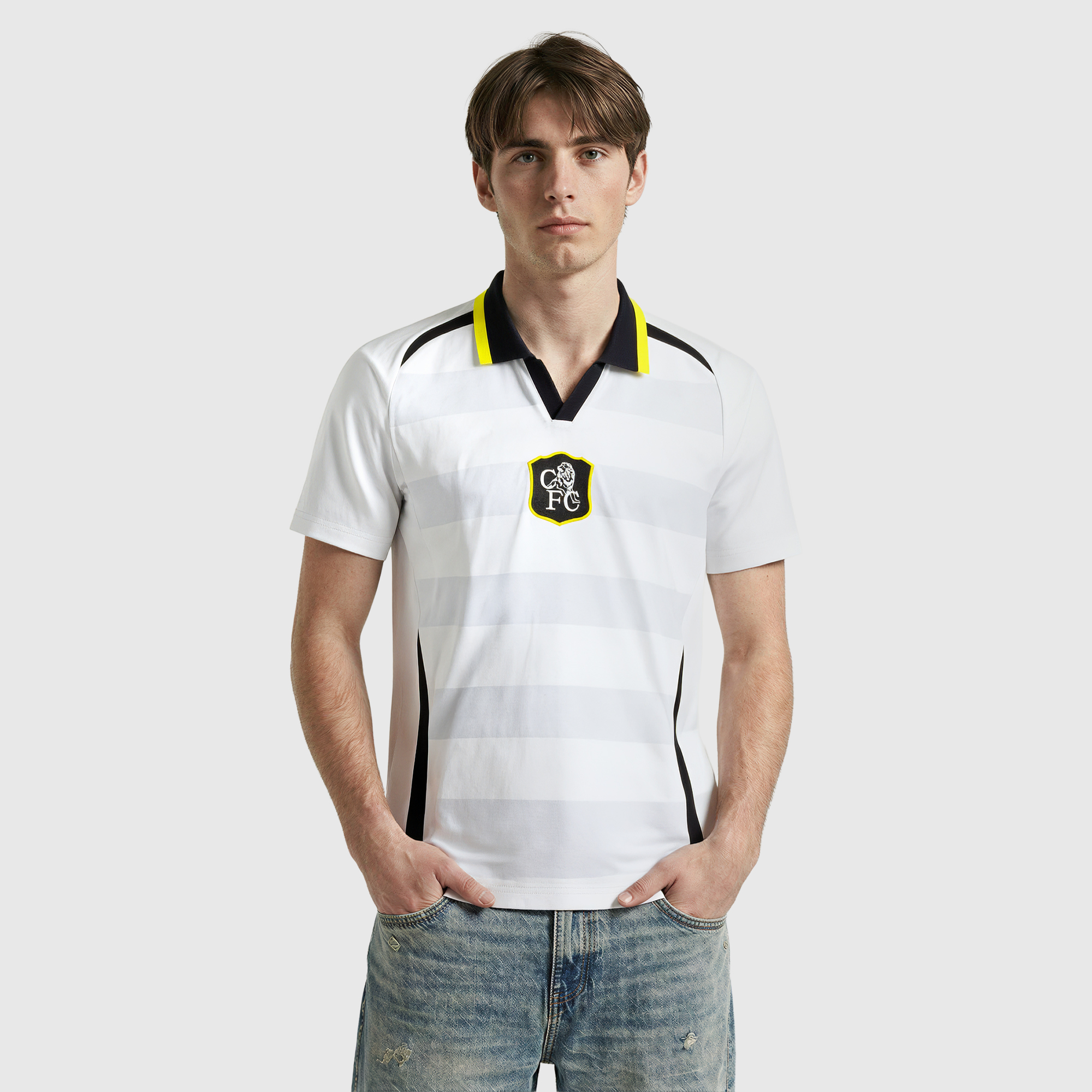 Chelsea 97 Cup Final Reinspired Polo - White, , rebel_hi-res