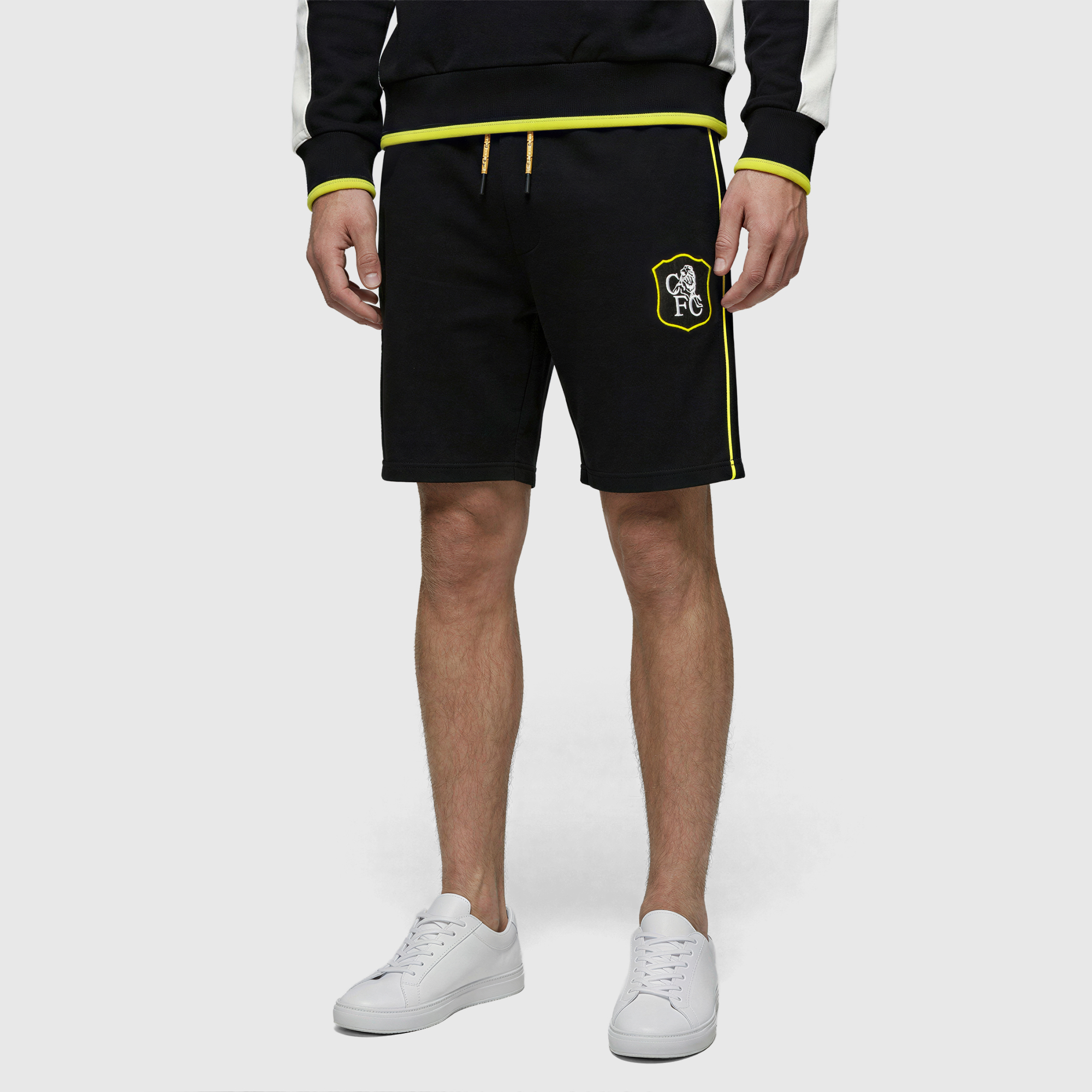 Chelsea 97 Cup Final Reinspired Shorts - Black, , rebel_hi-res