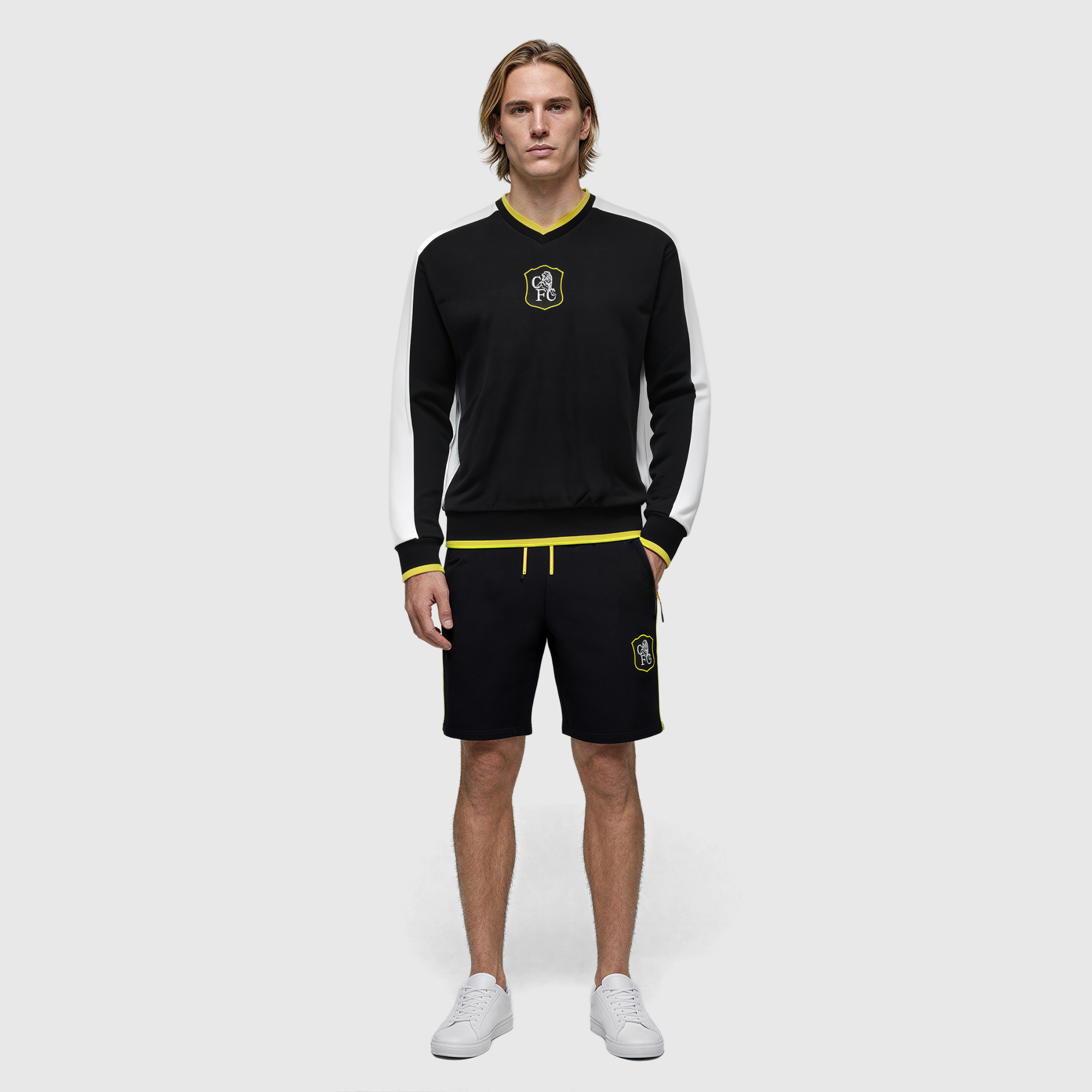 Chelsea 97 Cup Final Reinspired Shorts - Black, , rebel_hi-res