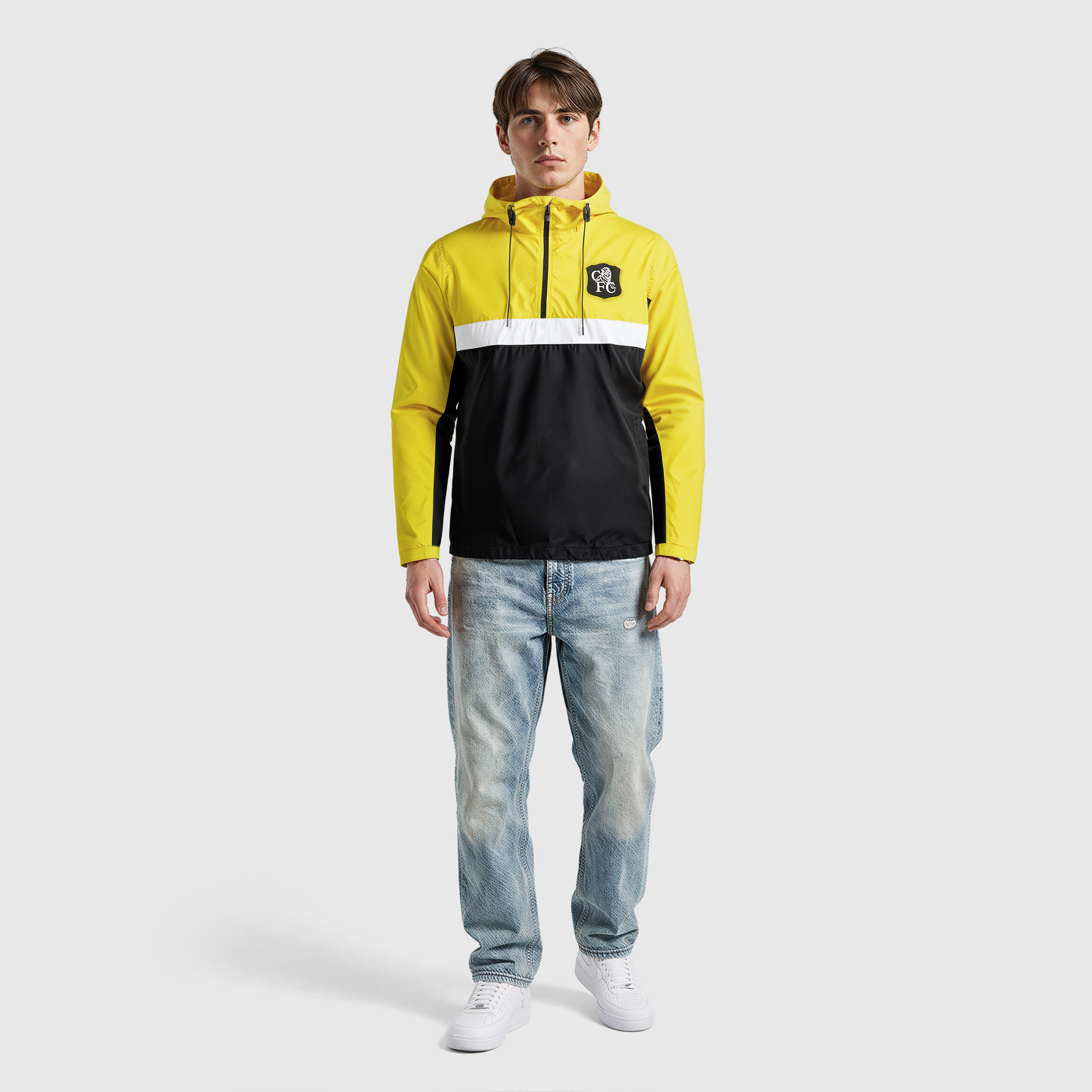 Chelsea 97 Cup Final Reinspired Windbreaker - Black, , rebel_hi-res