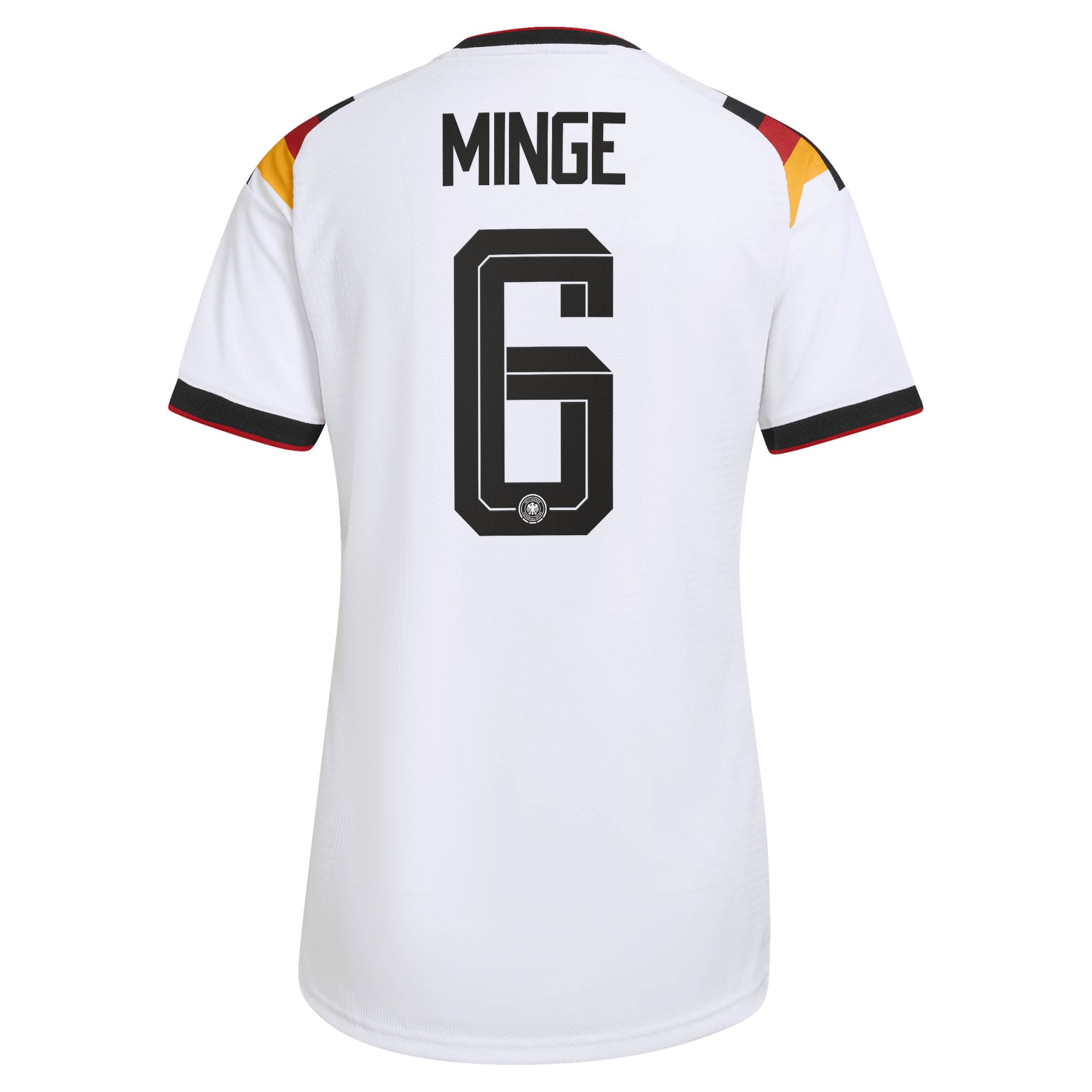 Germany National Team Home Authentic Shirt 2026 - 2 Stars - Womens with Minge 6 printing, , rebel_hi-res