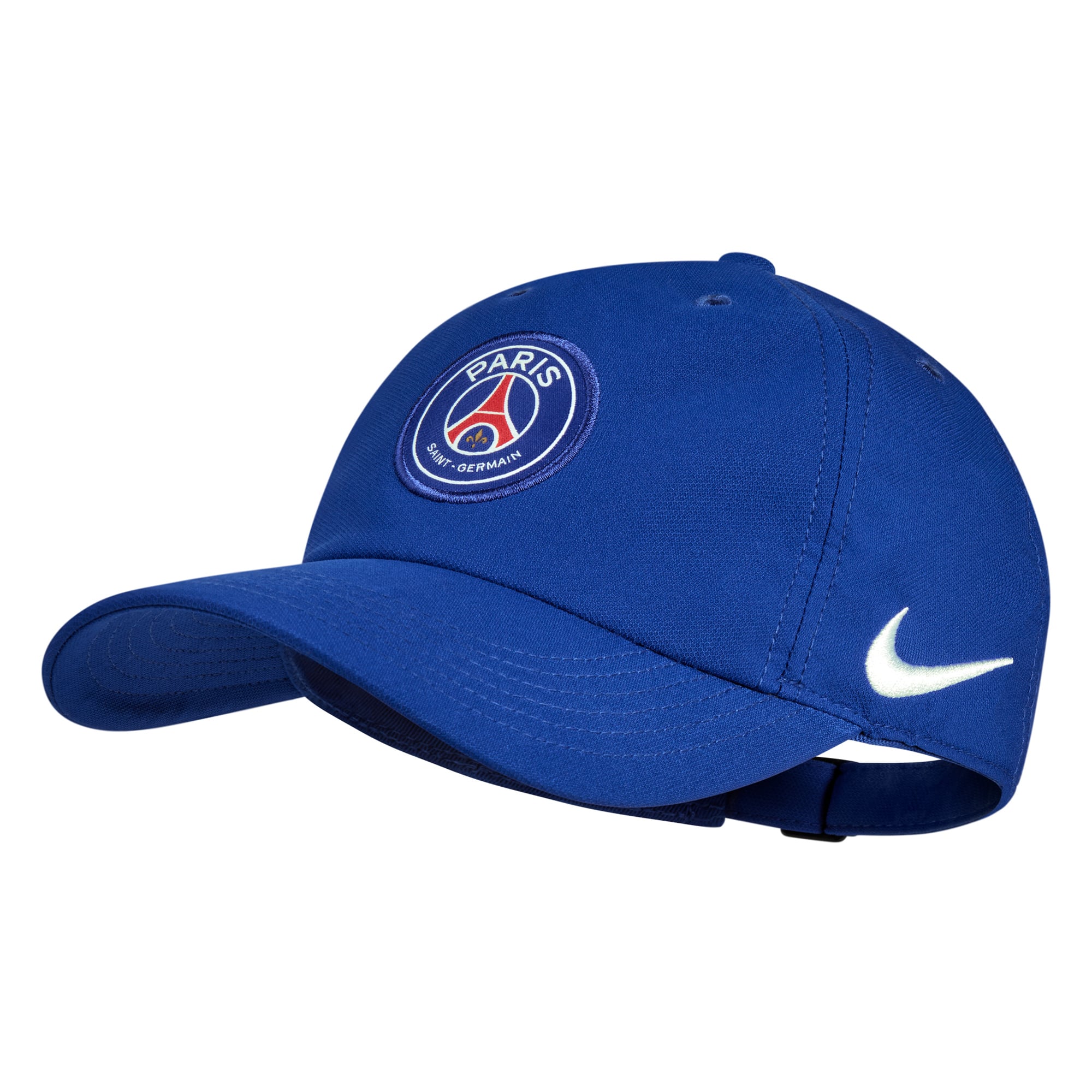 Paris Saint-Germain Nike Club Poly 5Panel Cap - Old Royal - Kids, , rebel_hi-res