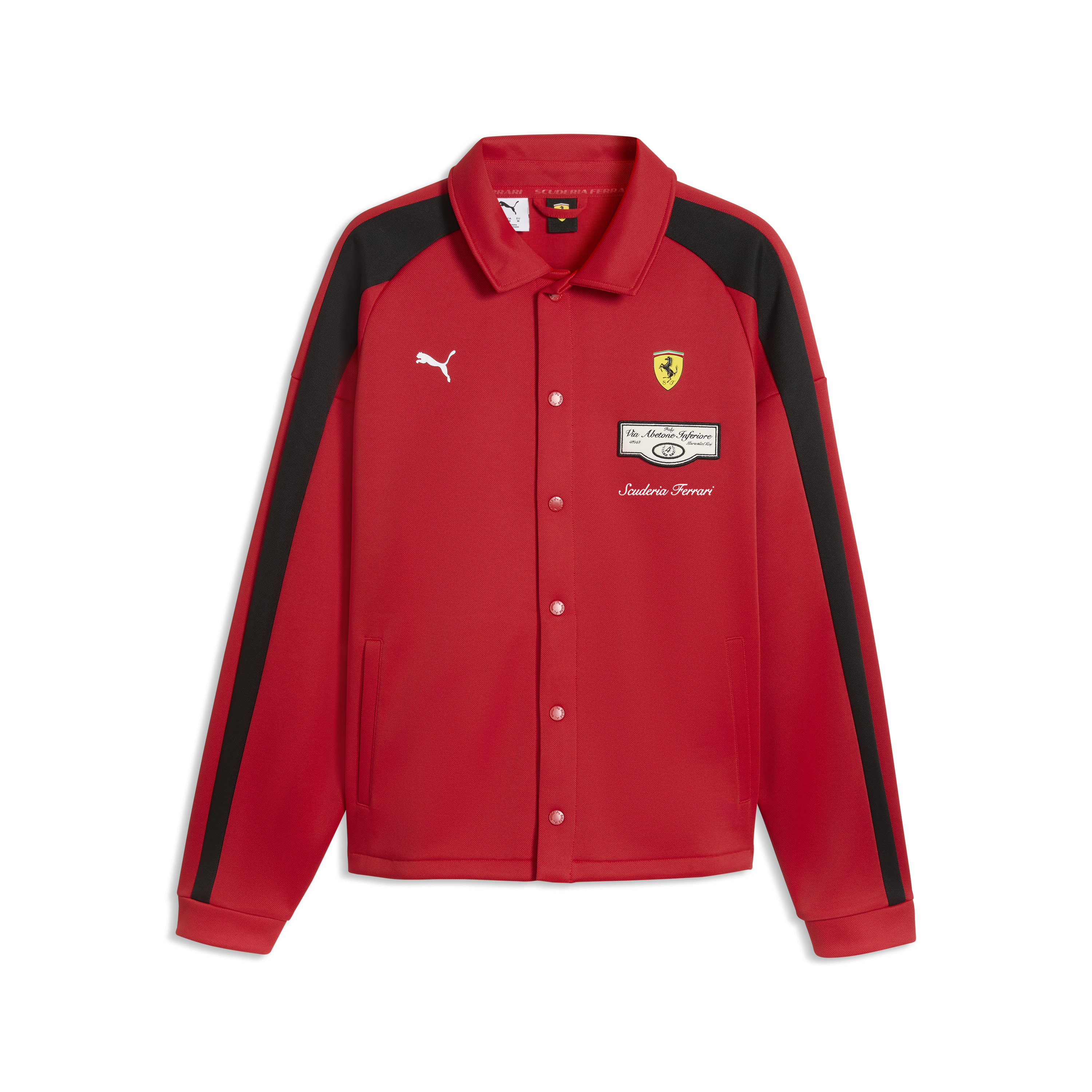 Scuderia Ferrari Puma T7 Track Jacket - Red, , rebel_hi-res