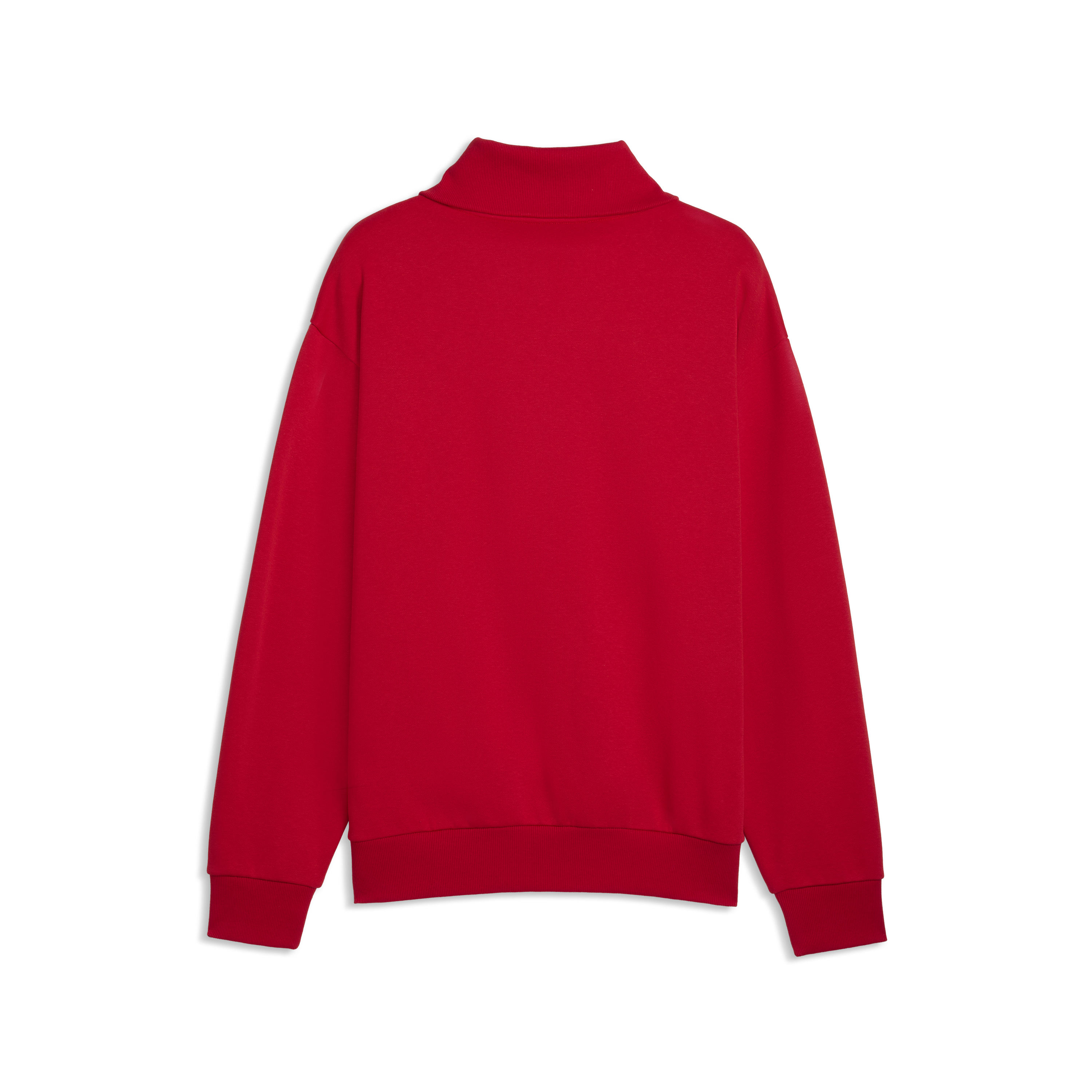 Scuderia Ferrari Puma Little Shield Half Zip Fleece - Red, , rebel_hi-res