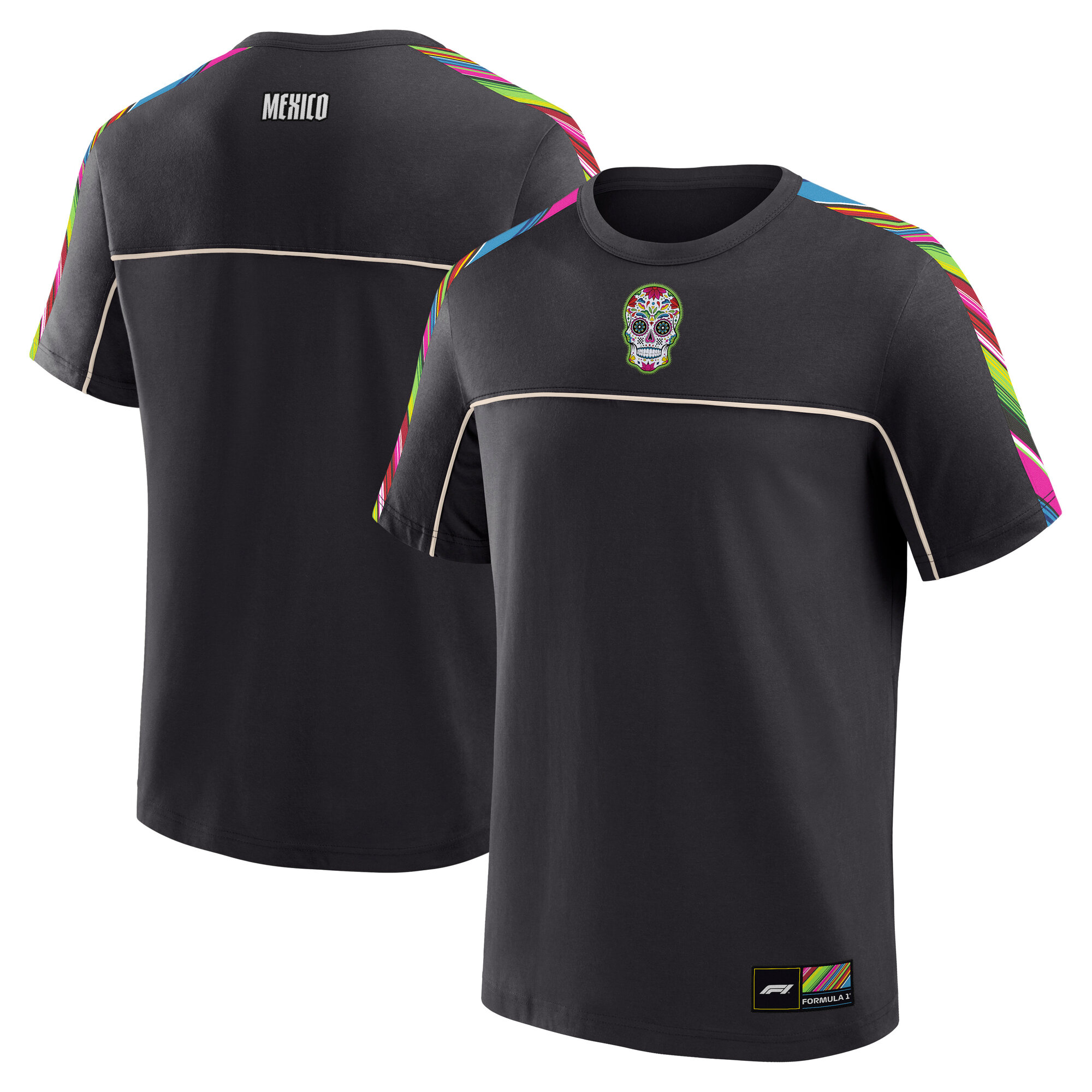 Formula 1 Mexico Grand Prix Heritage T-Shirt - Phantom, , rebel_hi-res