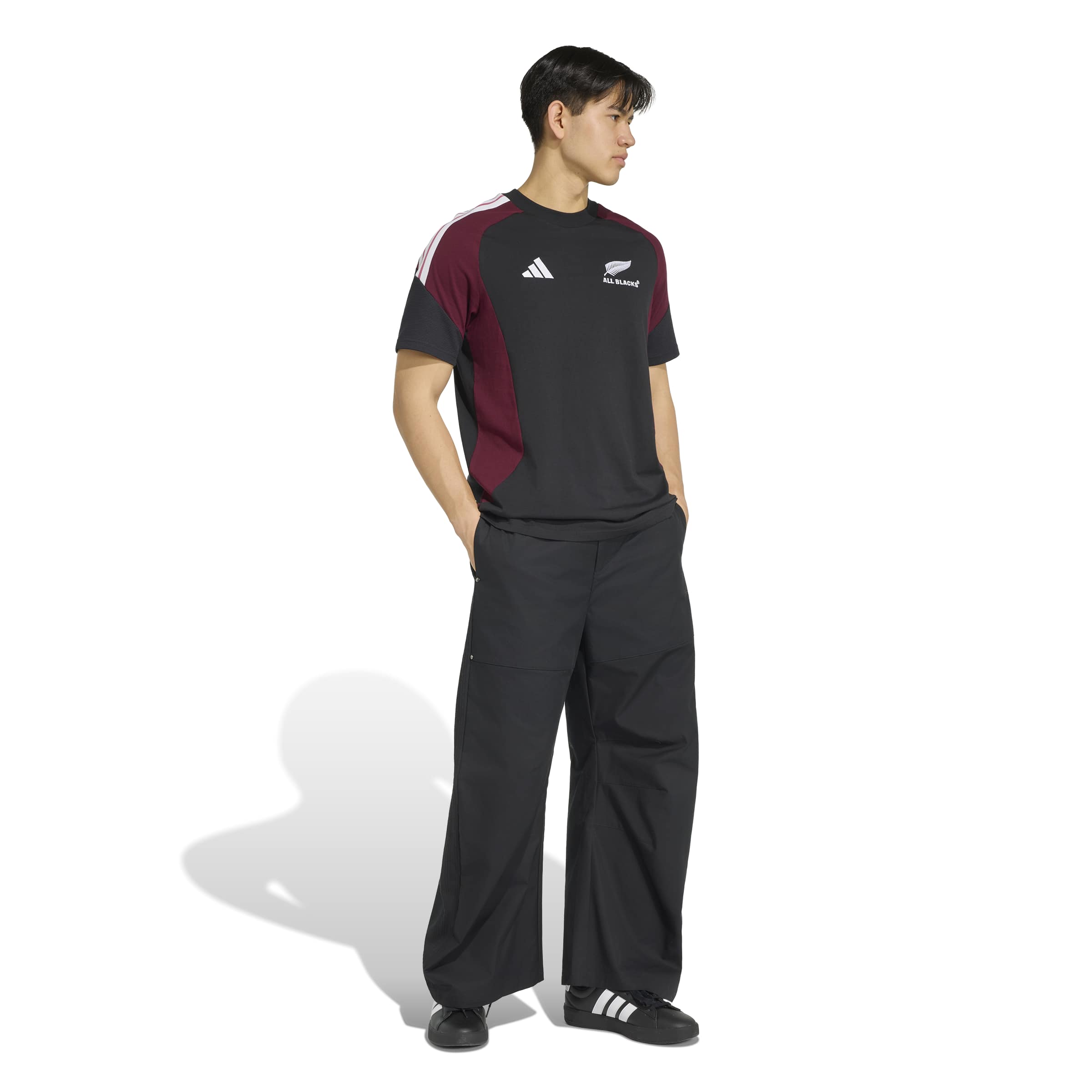 All Blacks adidas Cotton T-Shirt - Black, , rebel_hi-res