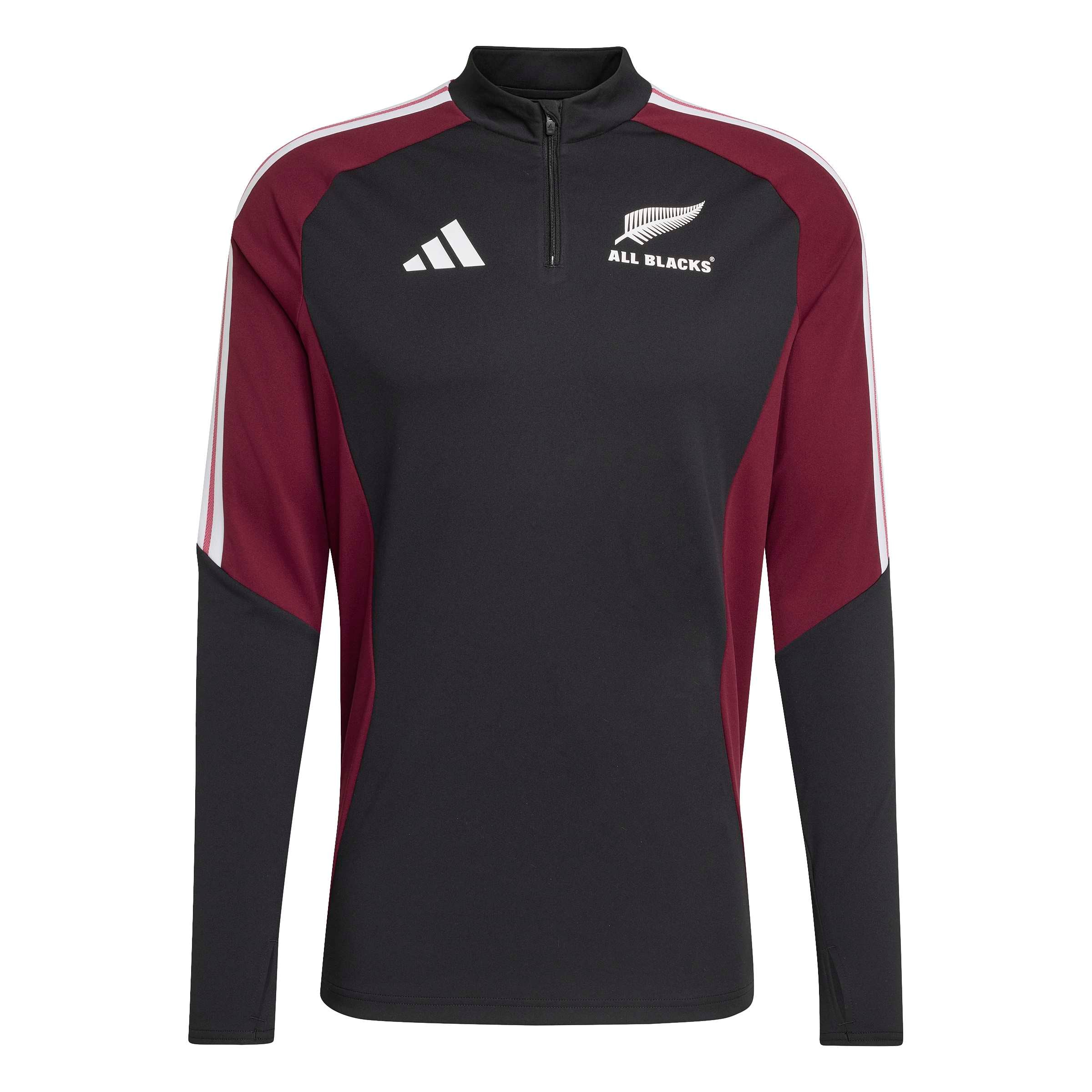 All Blacks adidas 1/4 Zip Training Fleece, , rebel_hi-res