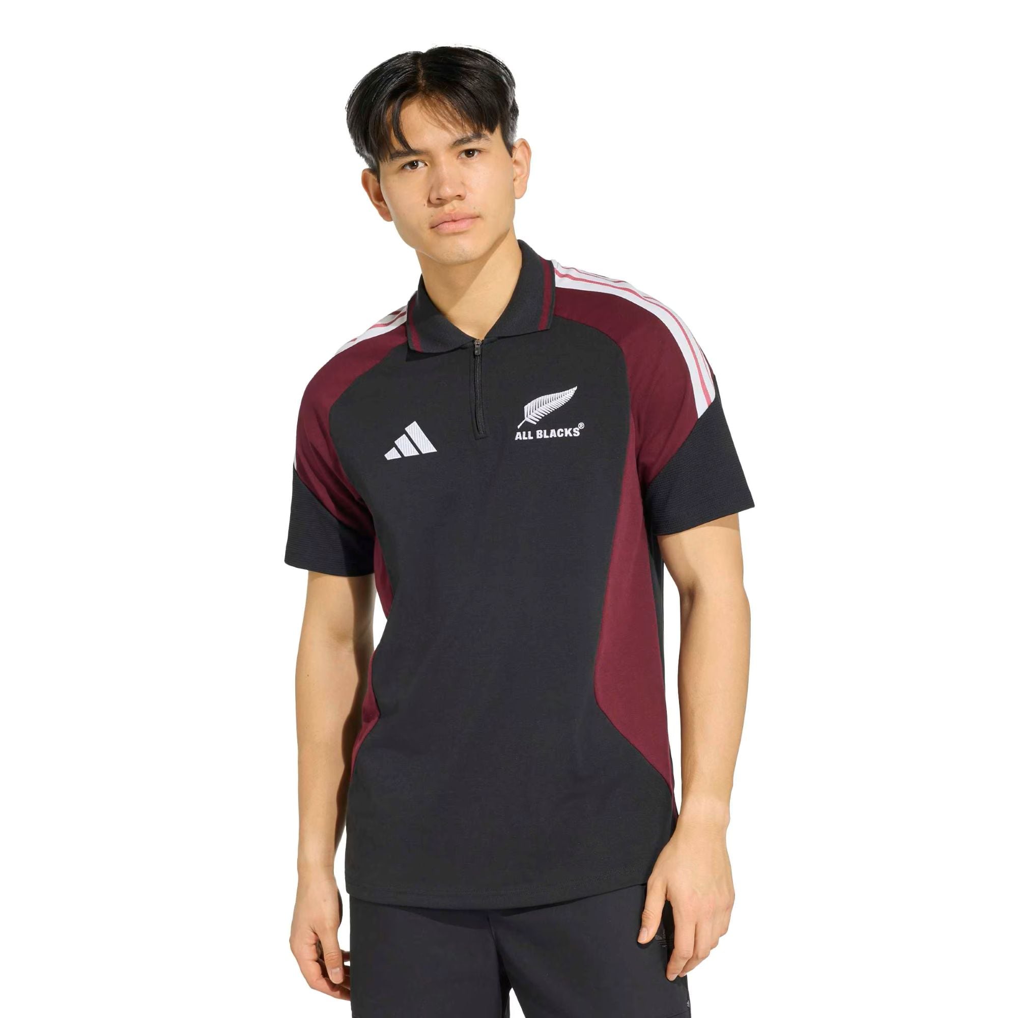 All Blacks adidas Training Polo - Black, , rebel_hi-res
