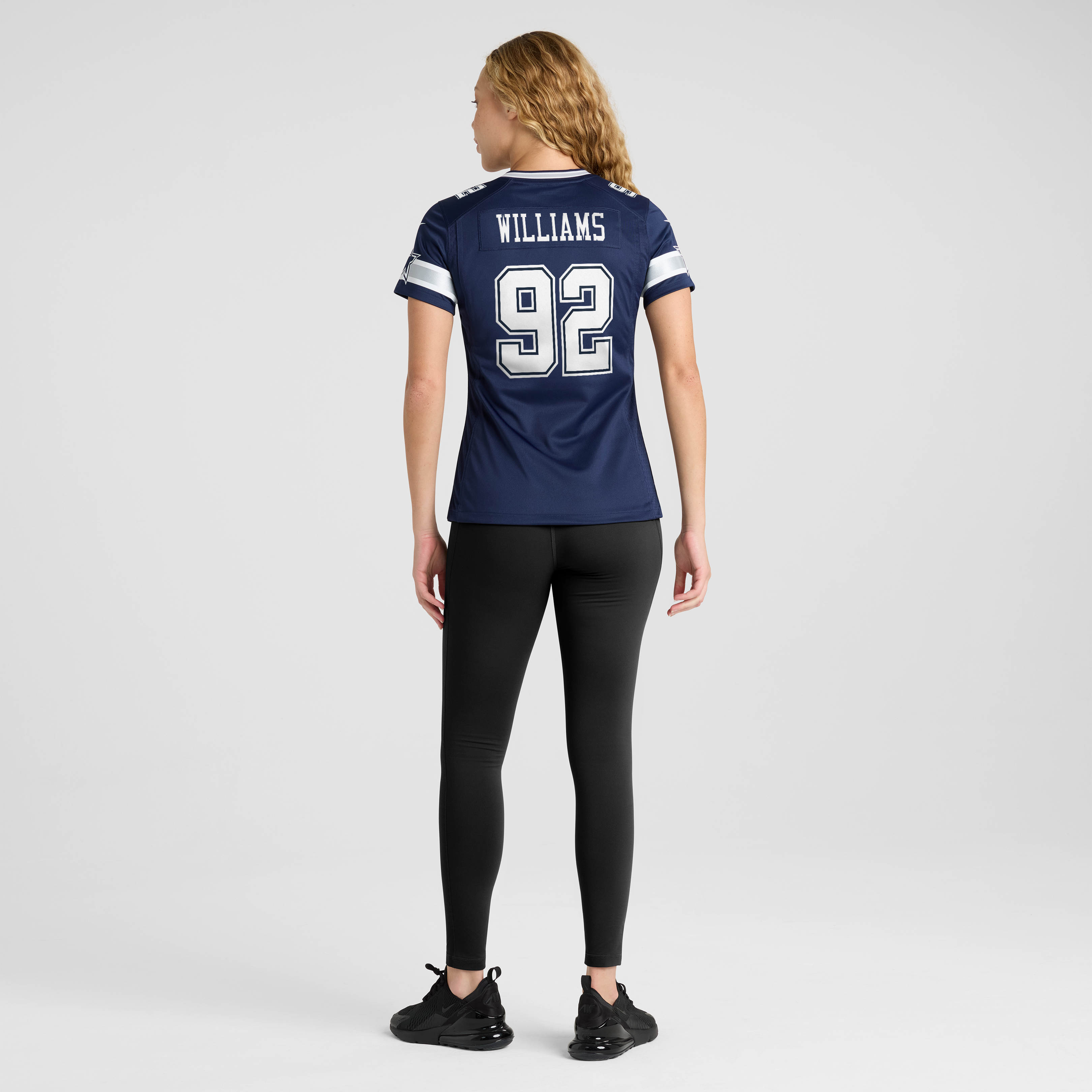Dallas Cowboys Nike Game Home Jersey - Navy - Quinnen Williams - Womens, , rebel_hi-res