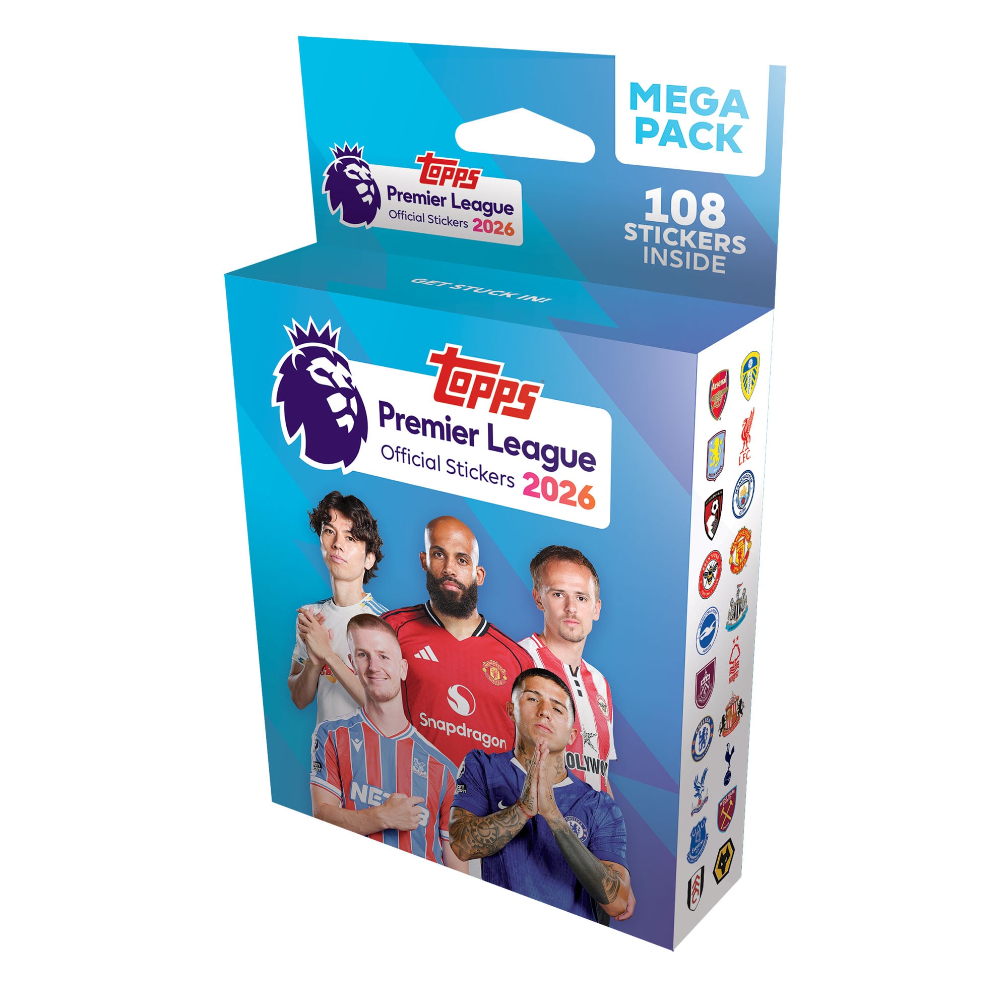 Premier League Topps 2026 Stickers Mega Pack, , rebel_hi-res