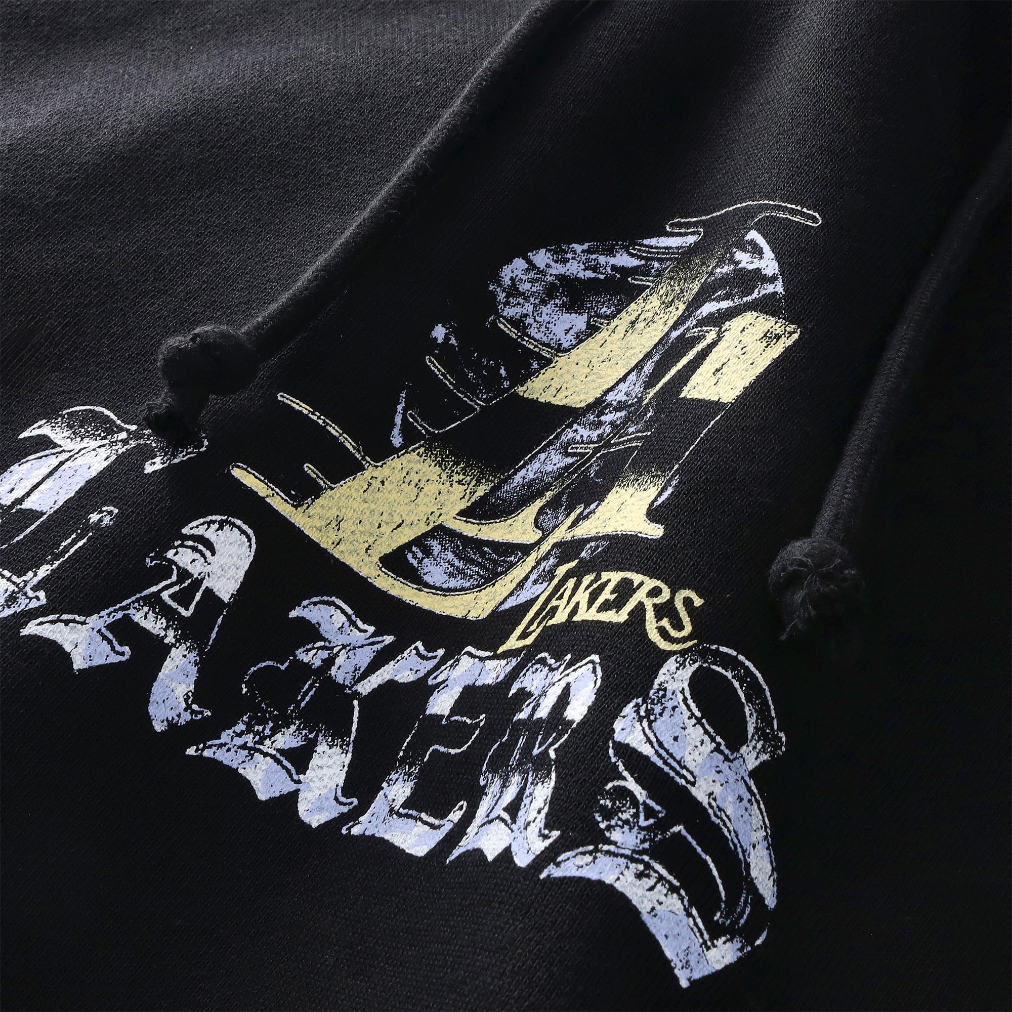 Los Angeles Lakers Mitchell & Ness Laker Nation Hoodie - Mens, , rebel_hi-res