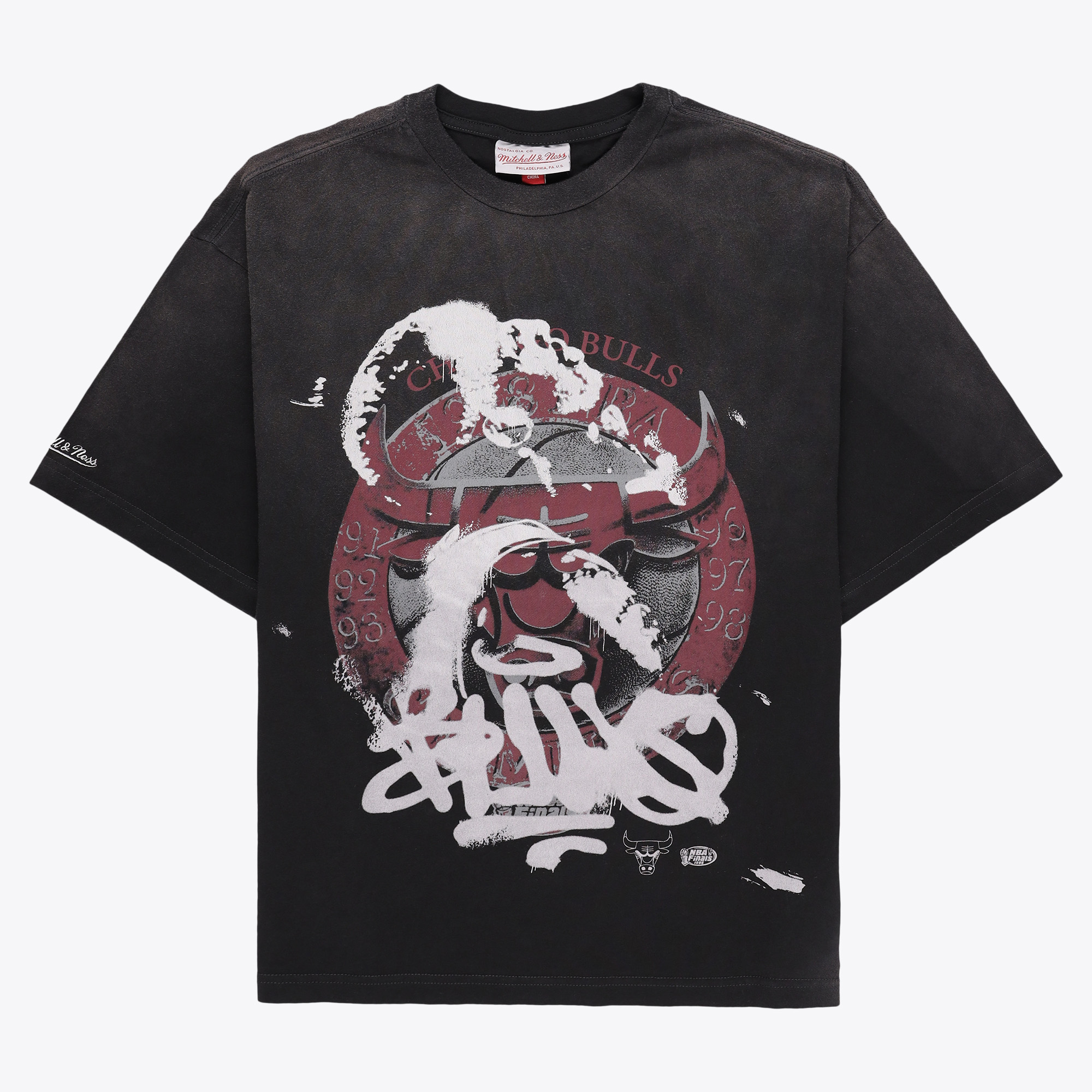 Chicago Bulls Mitchell & Ness Dynasty T-Shirt - Mens, , rebel_hi-res