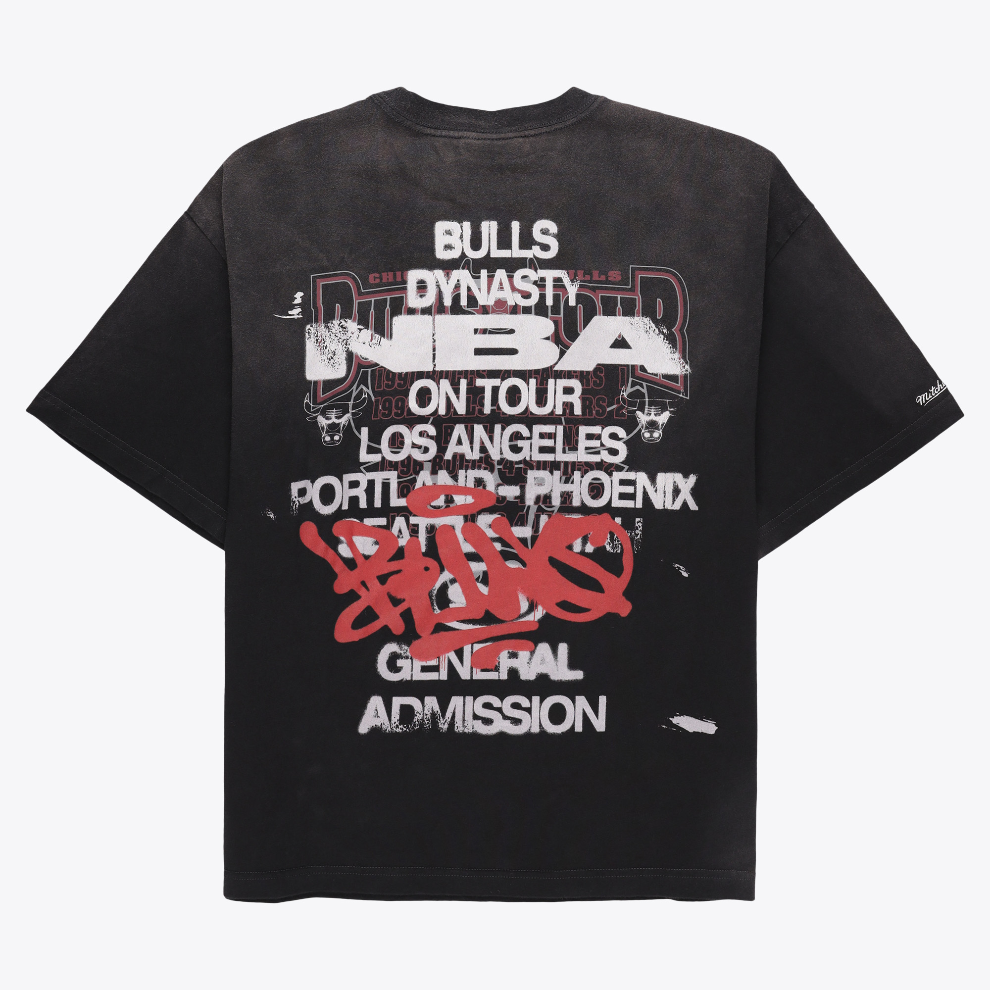 Chicago Bulls Mitchell & Ness Dynasty T-Shirt - Mens, , rebel_hi-res