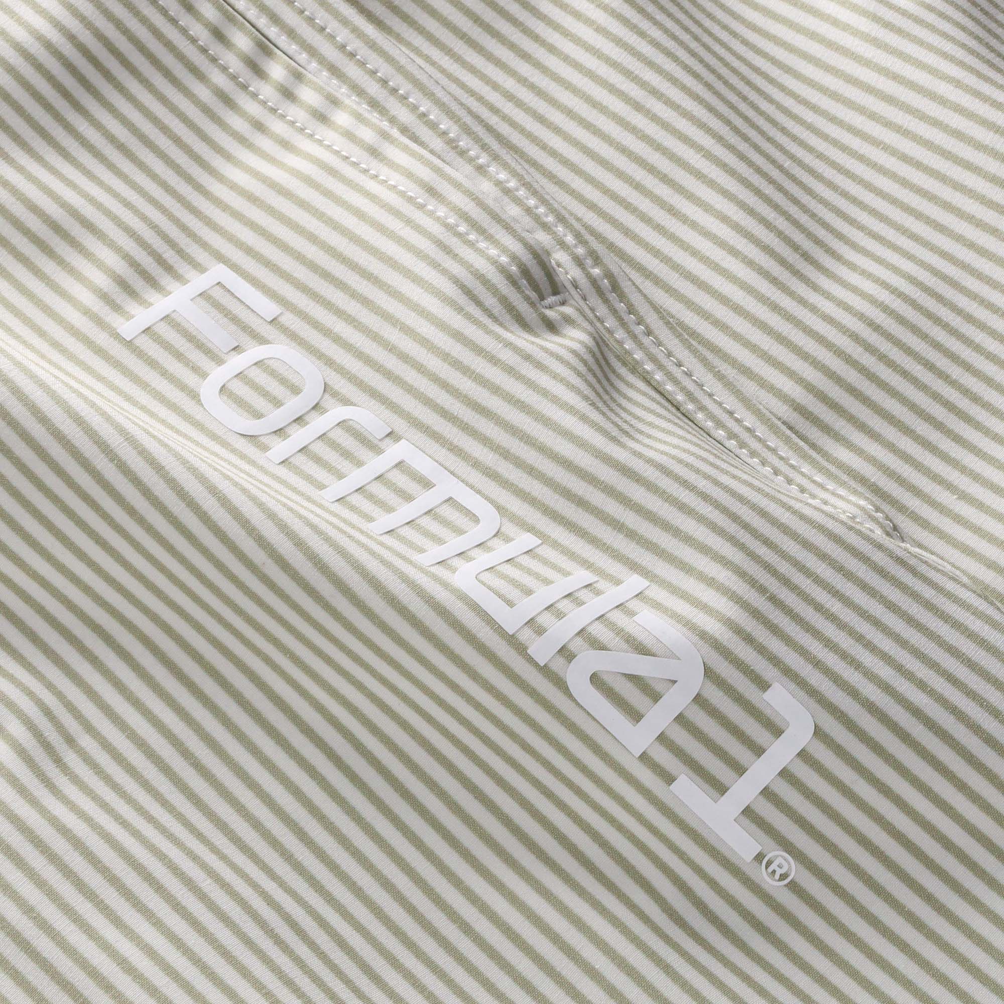 Formula 1 Pin Stripe Swim Shorts - Green, , rebel_hi-res
