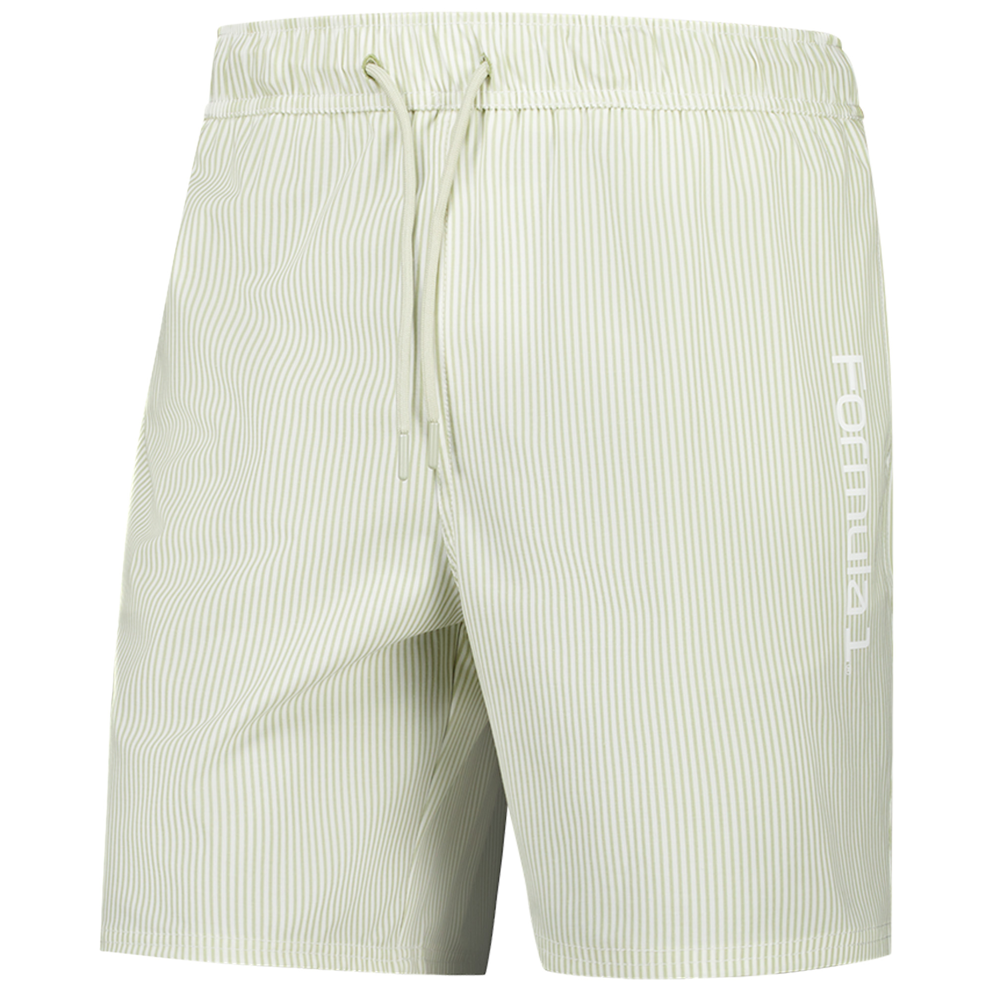 Formula 1 Pin Stripe Swim Shorts - Green, , rebel_hi-res