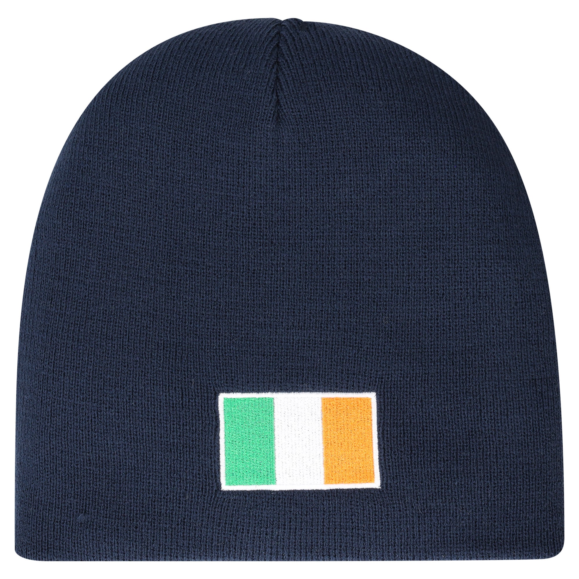 Leeds United Ireland Flag Graphic Knit Beanie - Navy - Unisex, , rebel_hi-res