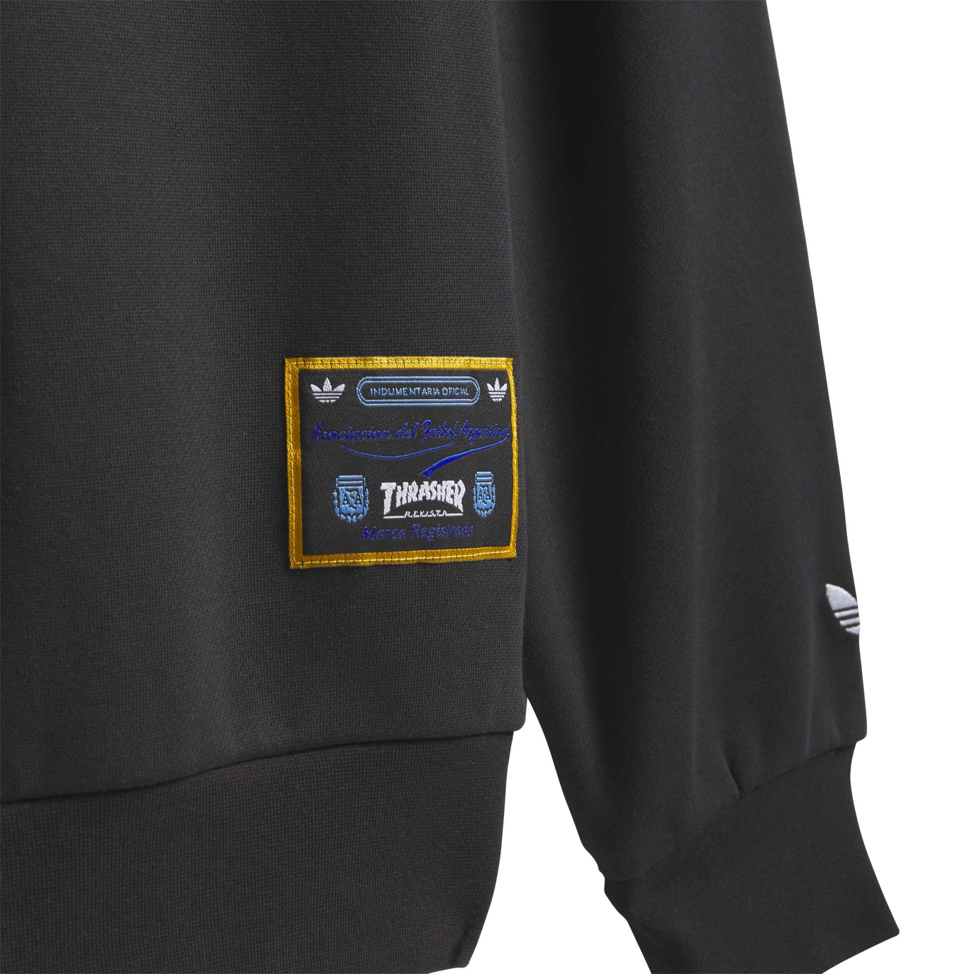 Argentina adidas x Thrasher Sweatshirt - Black, , rebel_hi-res
