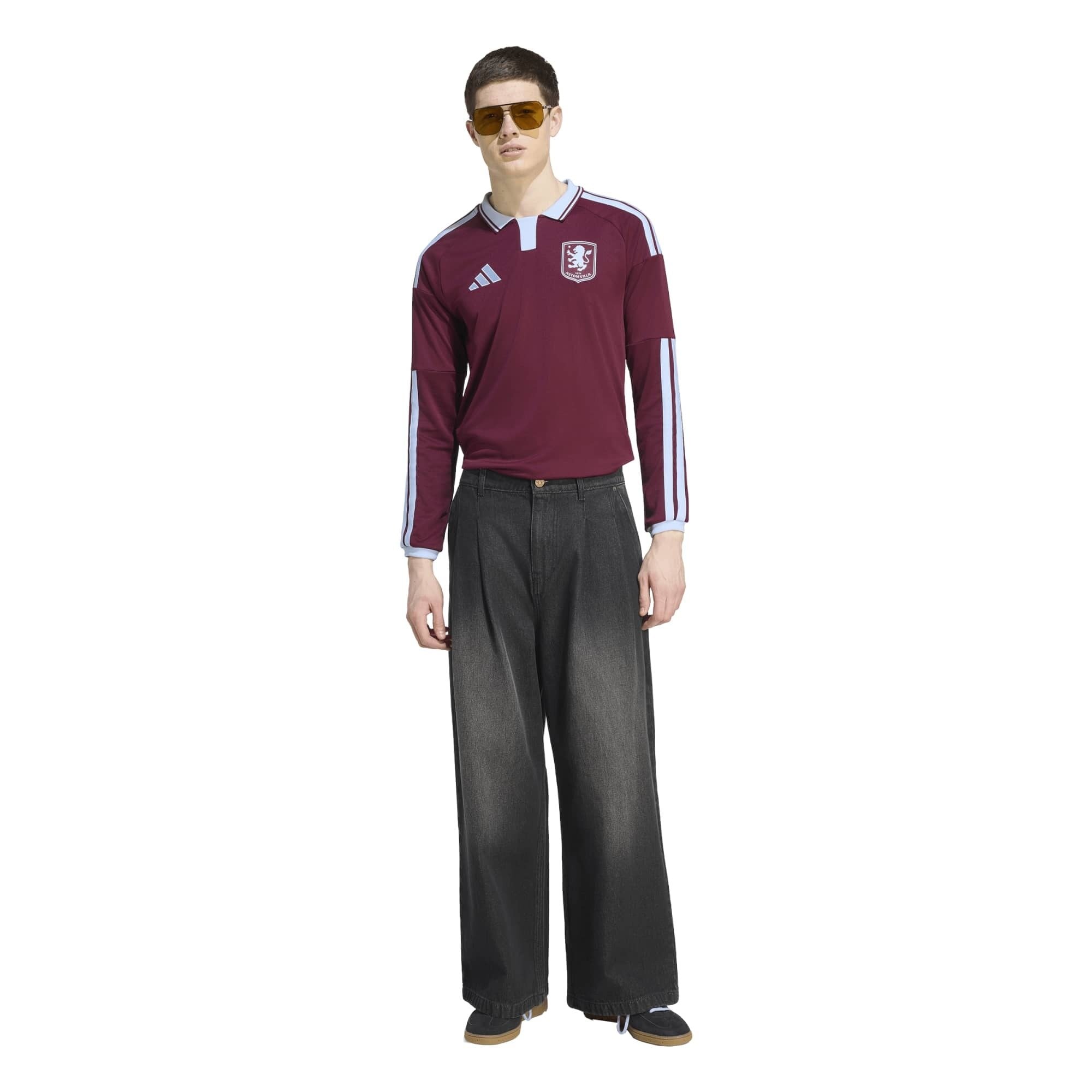 Aston Villa adidas Home Shirt 2026-27 - Long Sleeve, , rebel_hi-res