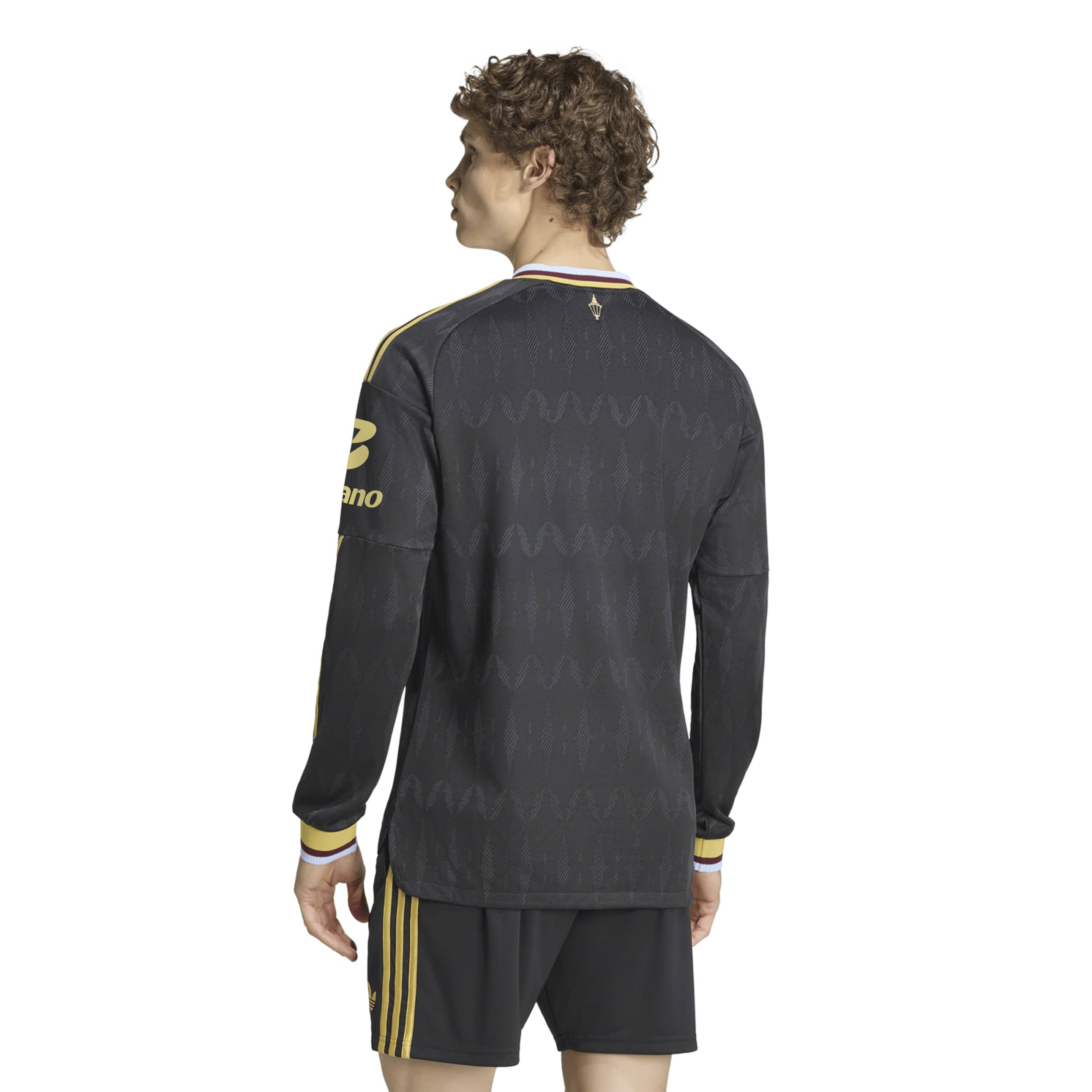 Aston Villa adidas Away Authentic Shirt 2026-27 - Long Sleeve, , rebel_hi-res