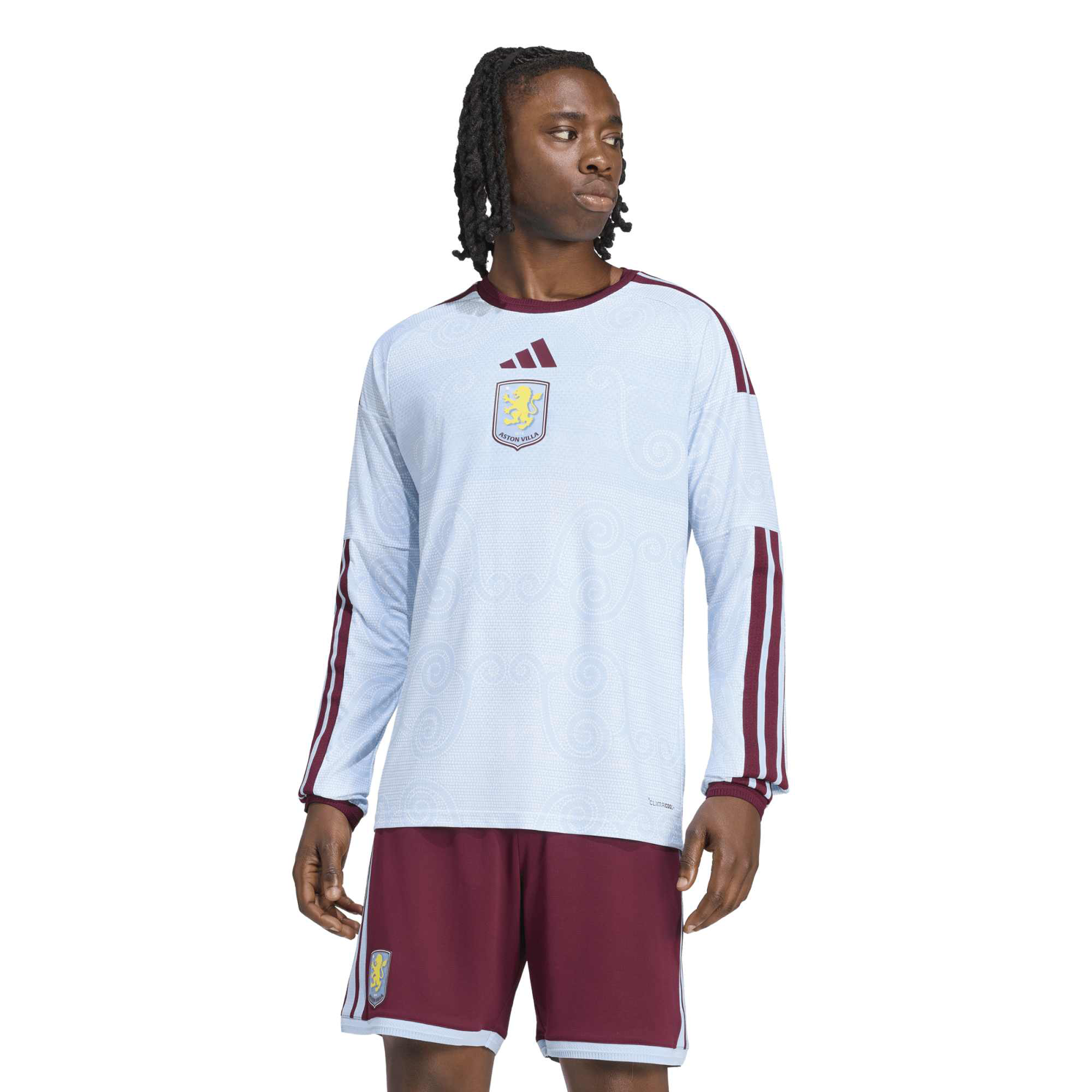 Aston Villa adidas Third Authentic Shirt 2026-27 - Long Sleeve, , rebel_hi-res