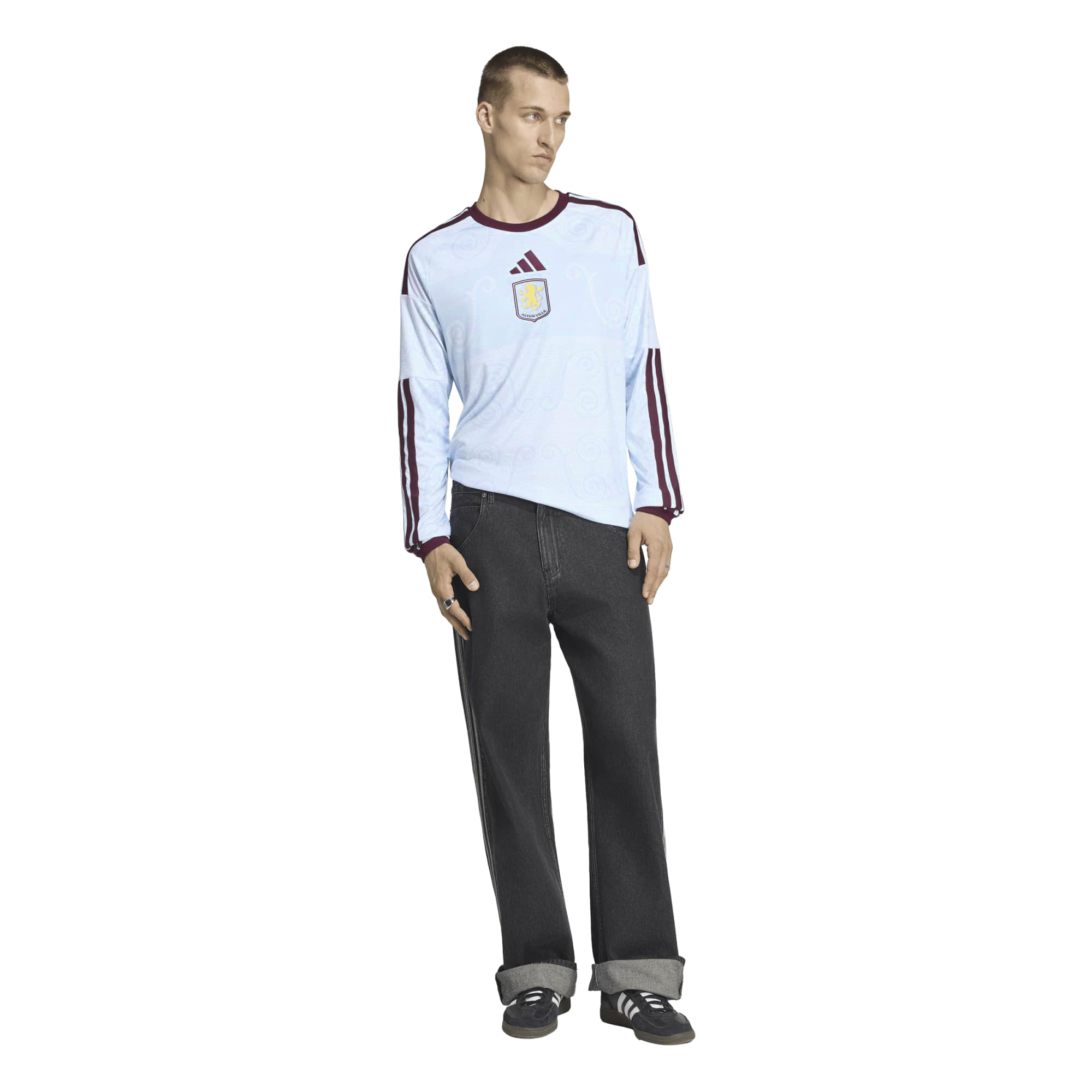 Aston Villa adidas Third Shirt 2026-27 - Long Sleeve, , rebel_hi-res