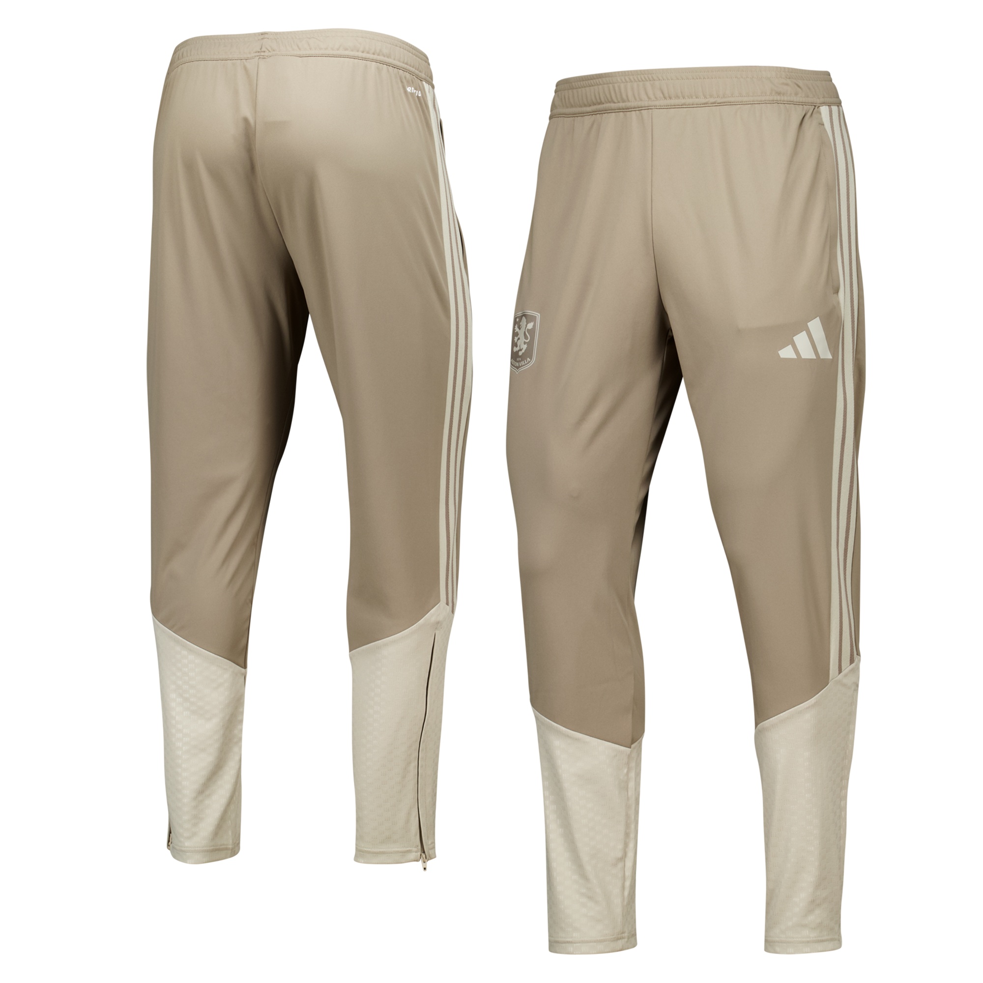 Aston Villa adidas Training Pants - Light Brown, , rebel_hi-res