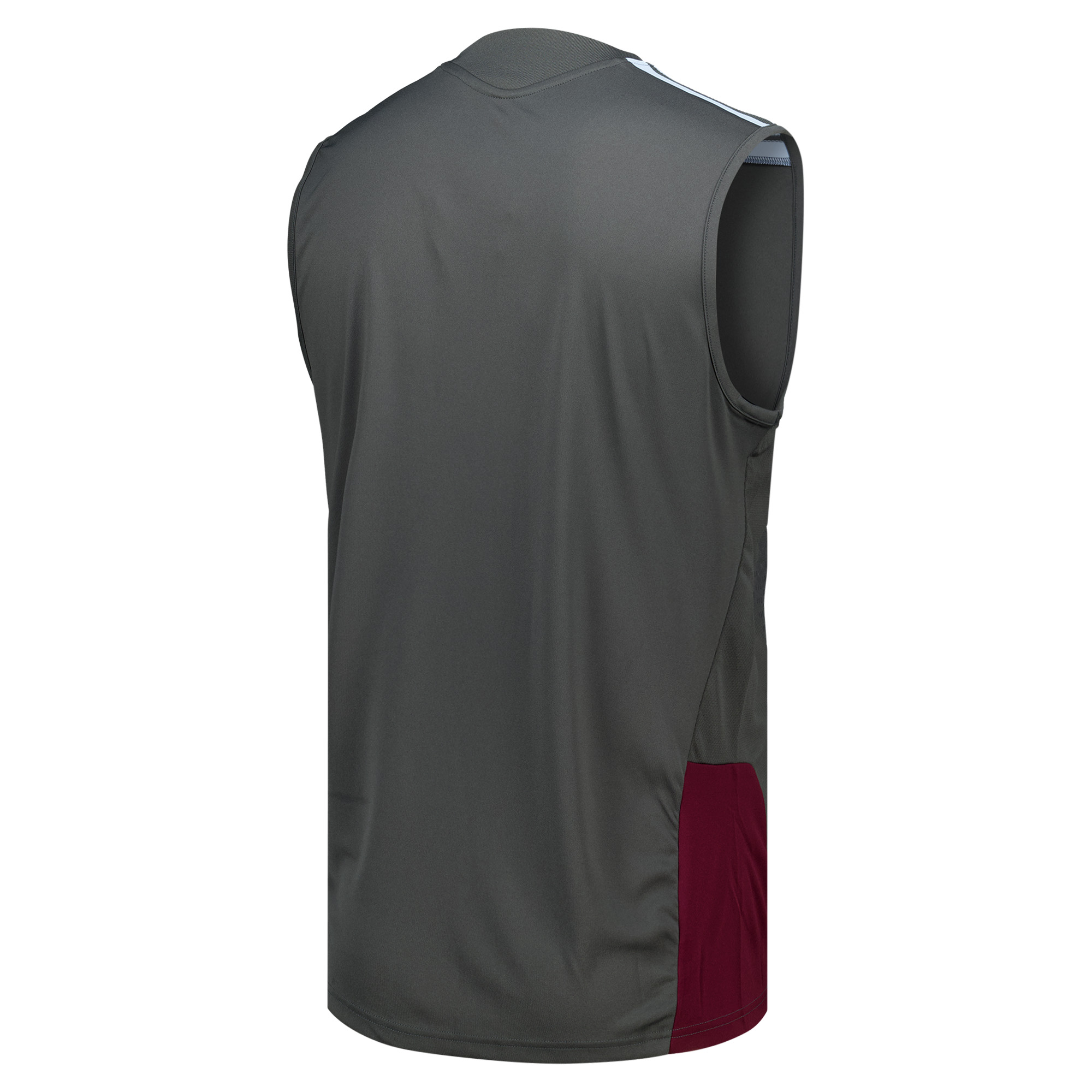 Aston Villa adidas Training Sleeveless Jersey - Charcoal, , rebel_hi-res