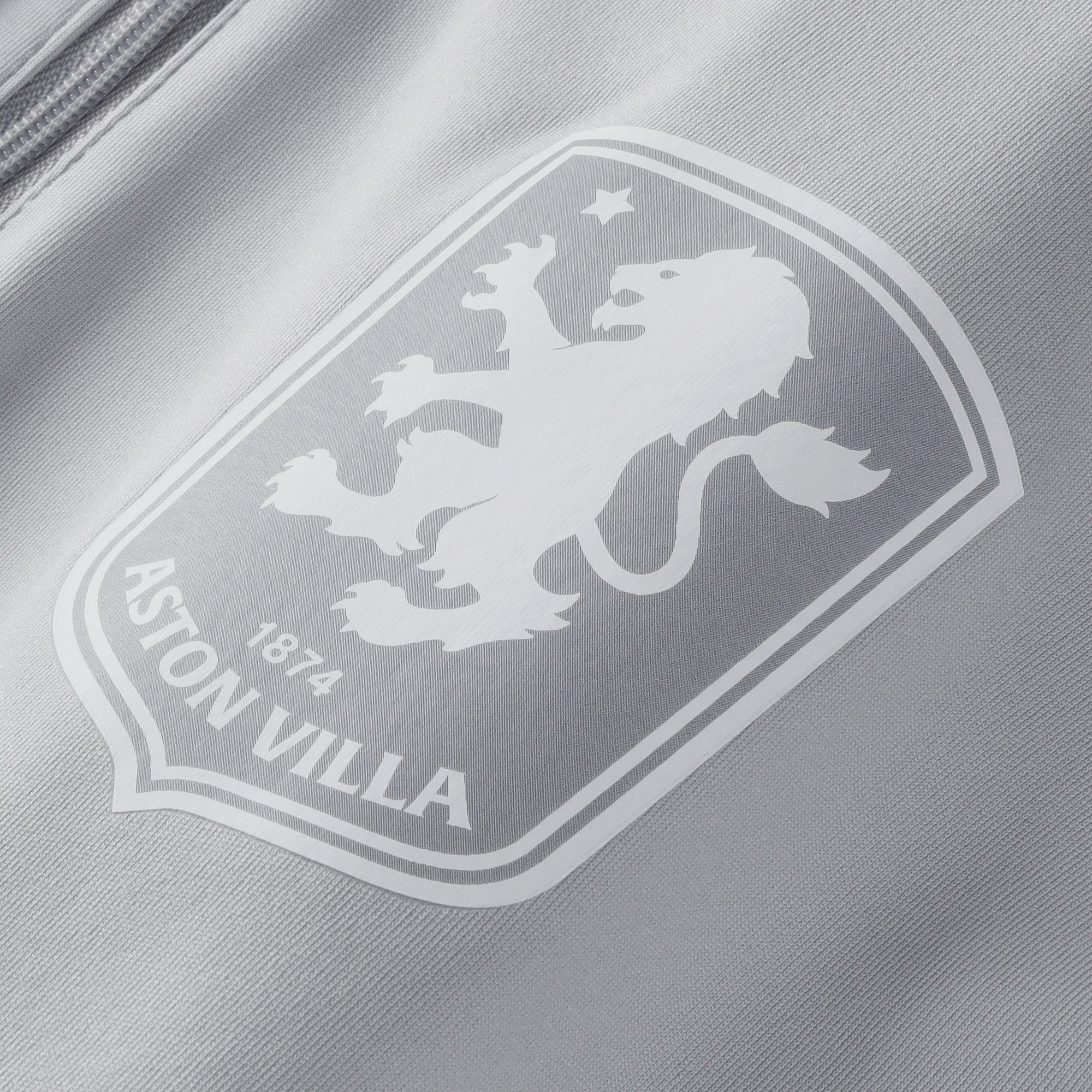 Aston Villa adidas Training Top - Light Grey, , rebel_hi-res