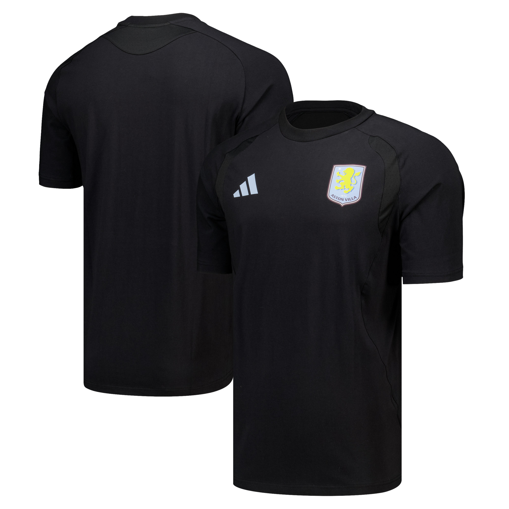 Aston Villa adidas Tiro Travel T-Shirt - Black, , rebel_hi-res