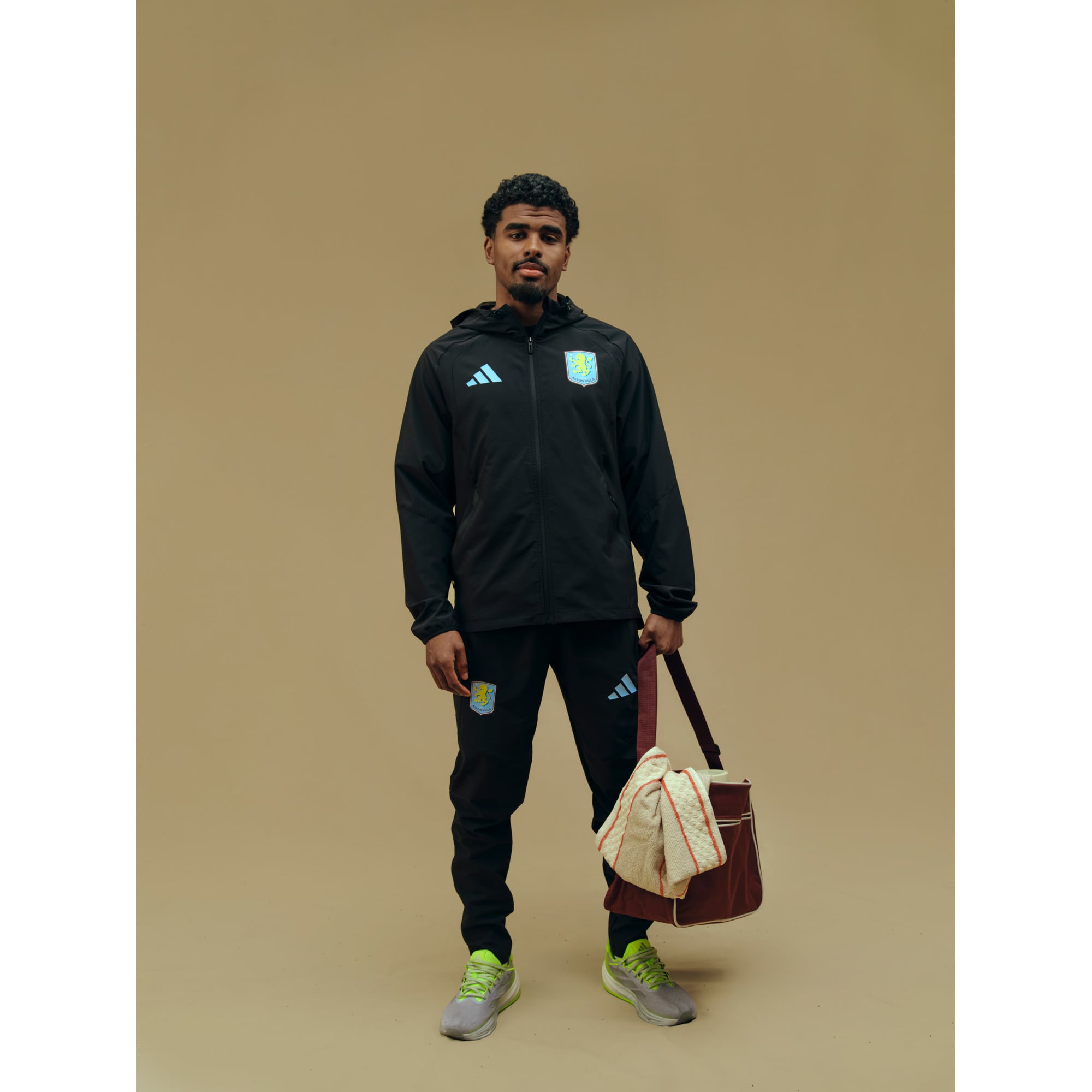 Aston Villa adidas Tiro Travel Pants - Black, , rebel_hi-res
