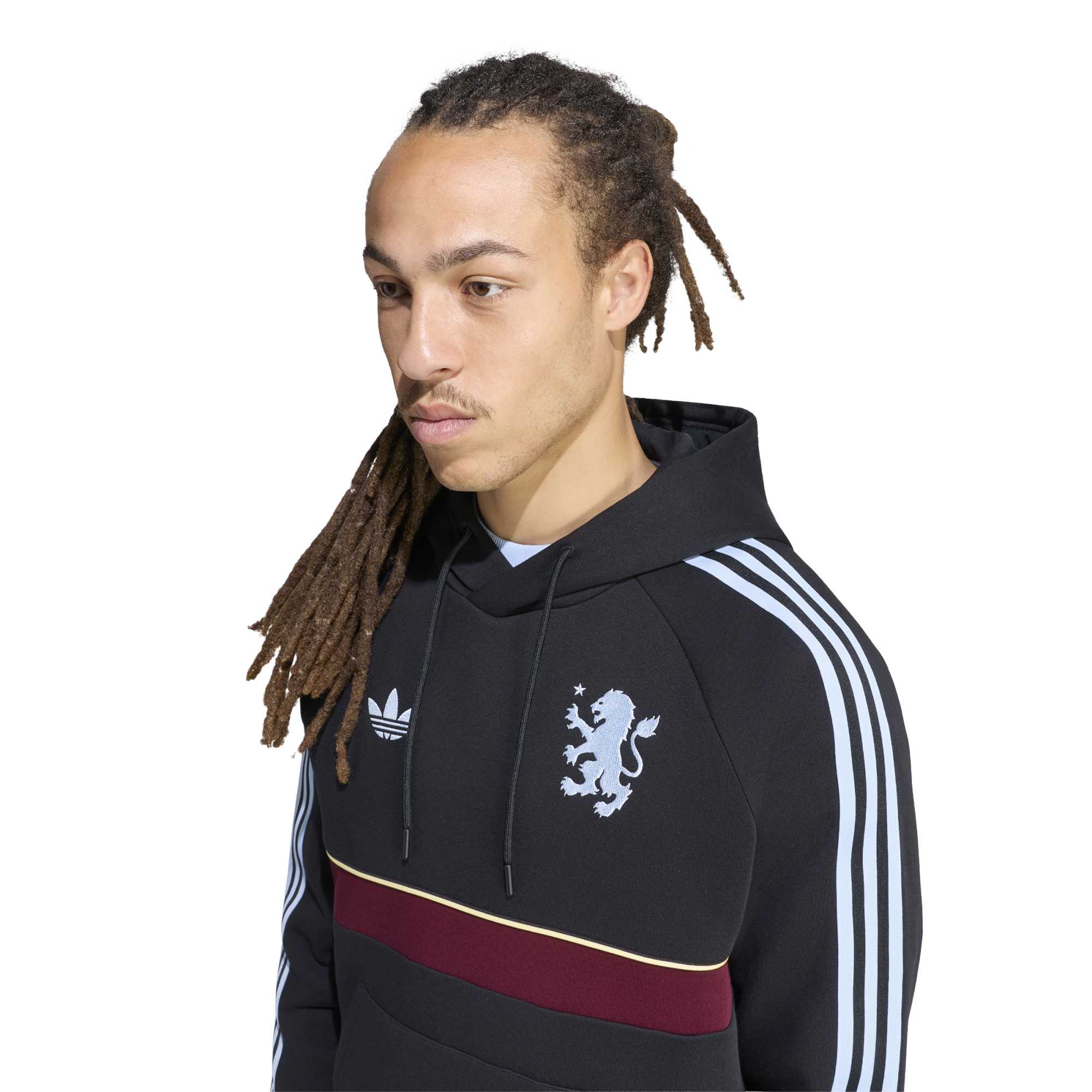 Aston Villa adidas Originals Hoodie - Black, , rebel_hi-res