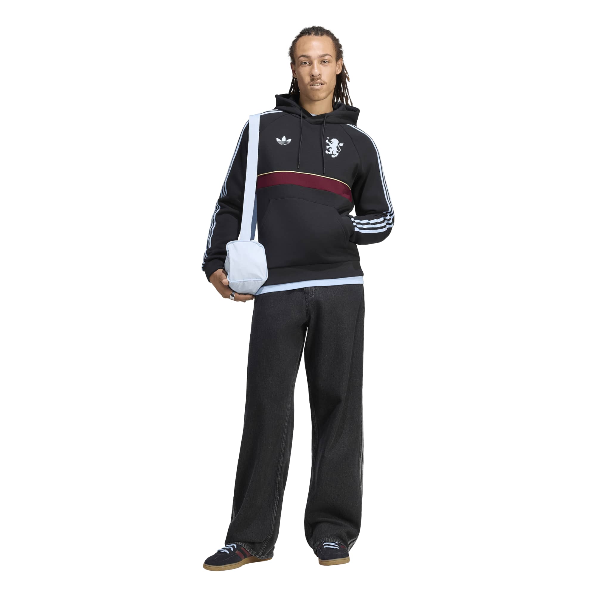 Aston Villa adidas Originals Hoodie - Black, , rebel_hi-res