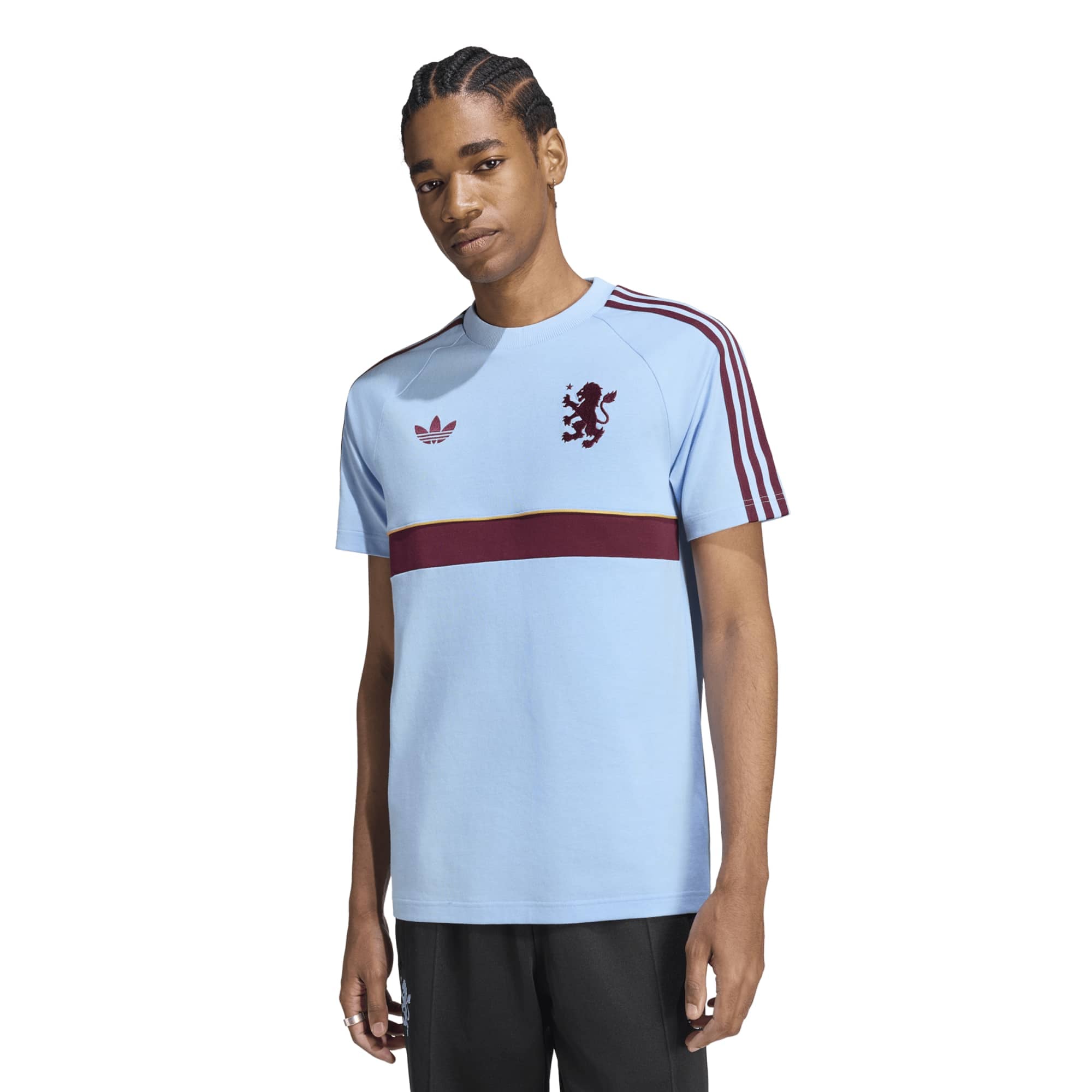 Aston Villa adidas Originals T-Shirt - Sky, , rebel_hi-res
