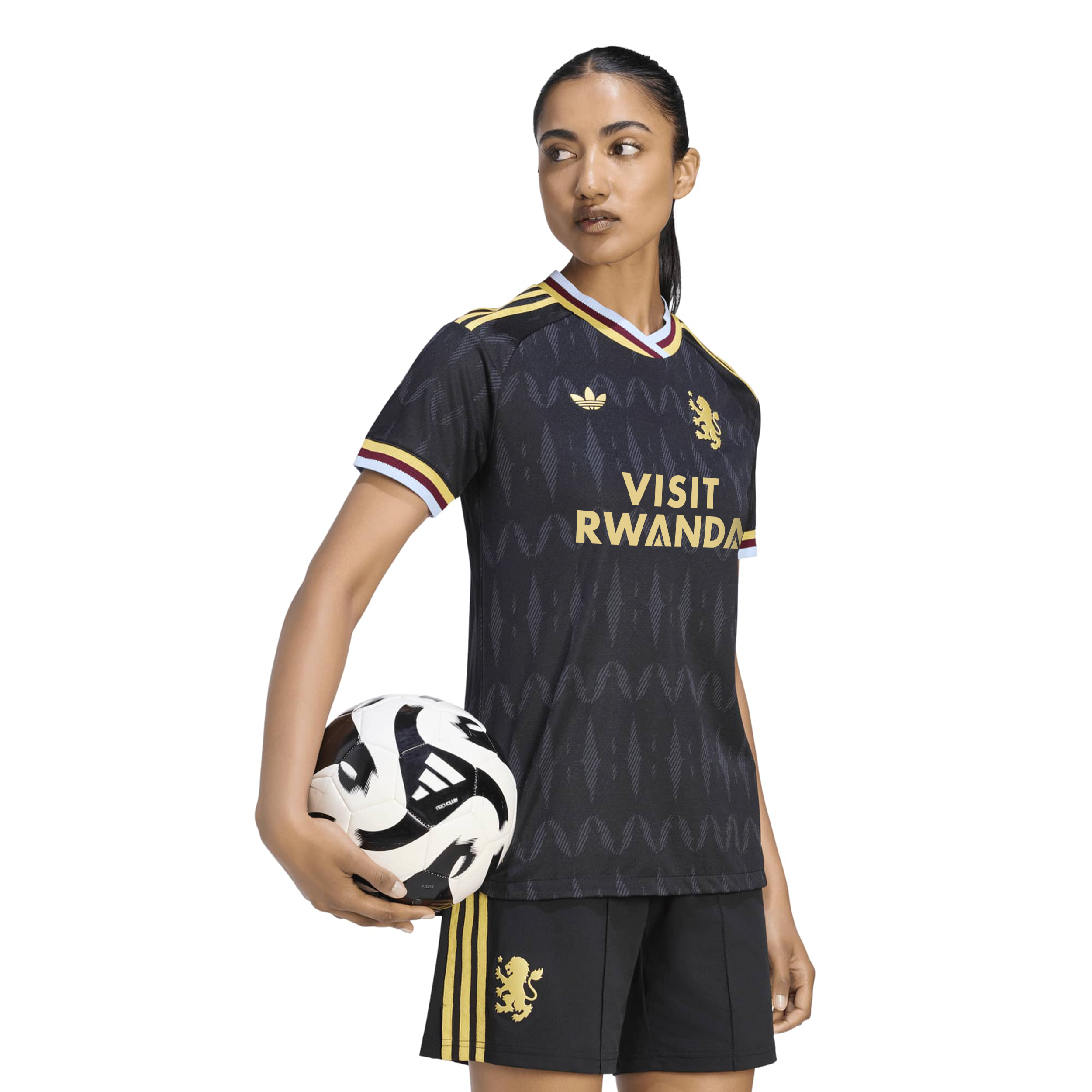 Aston Villa adidas Away Authentic Shirt 2026-27 - Womens