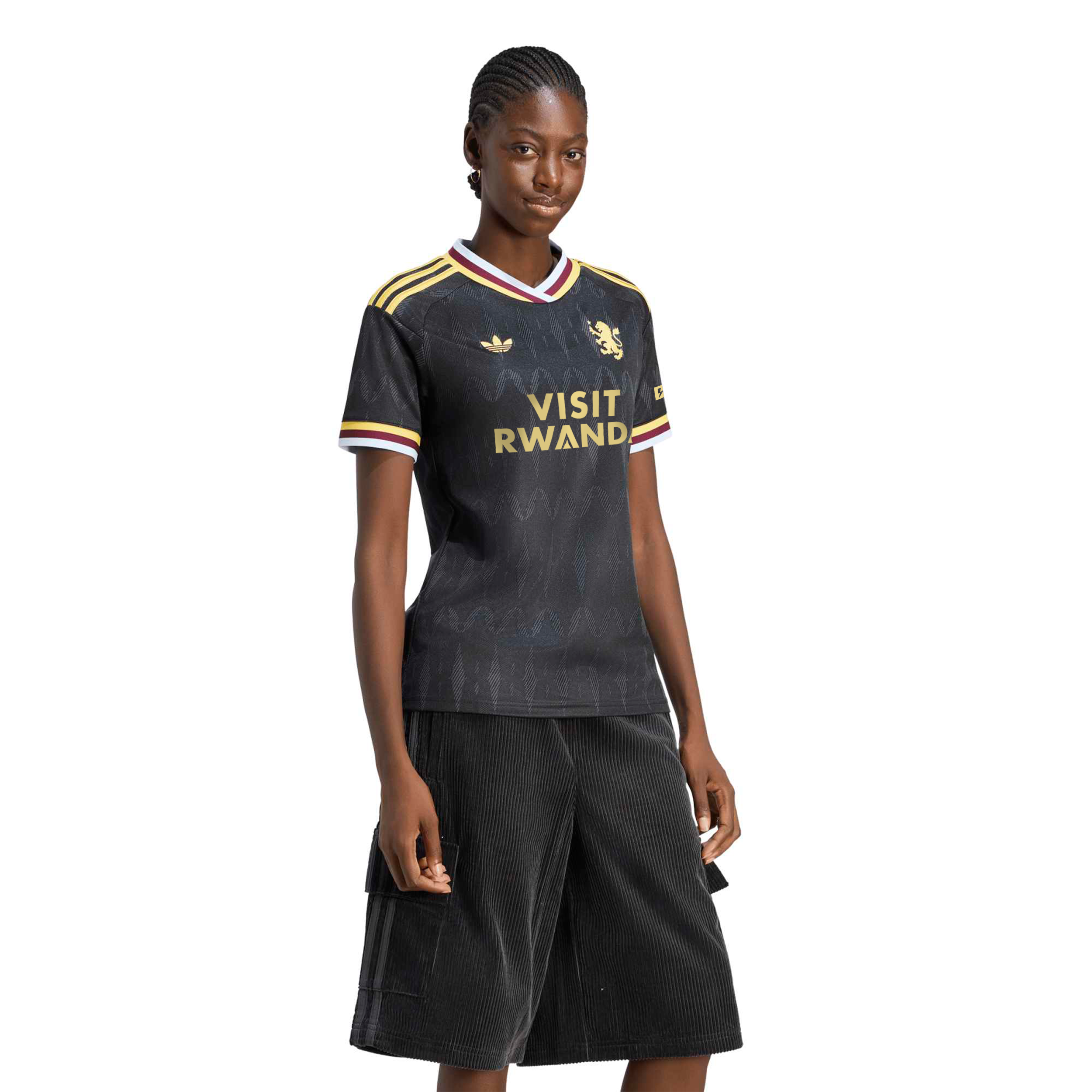 Aston Villa adidas Away Shirt 2026-27 - Womens, , rebel_hi-res