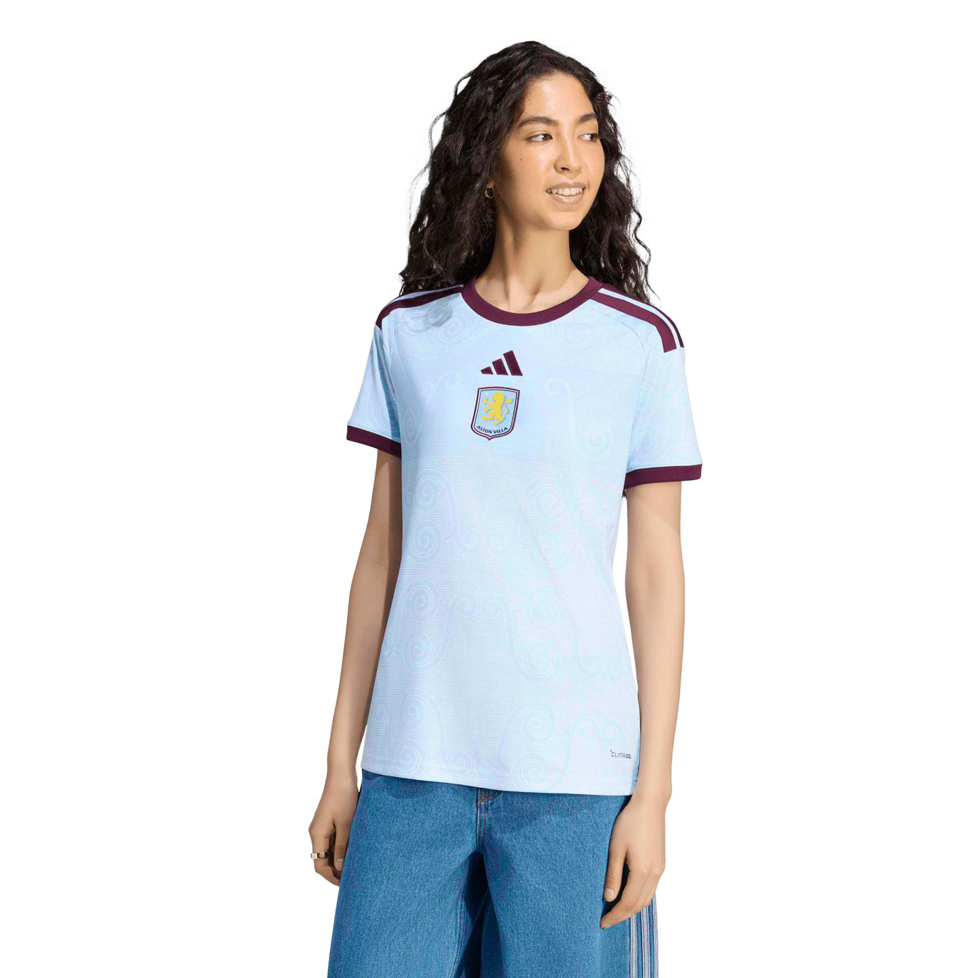 Aston Villa adidas Third Shirt 2026-27 - Womens, , rebel_hi-res