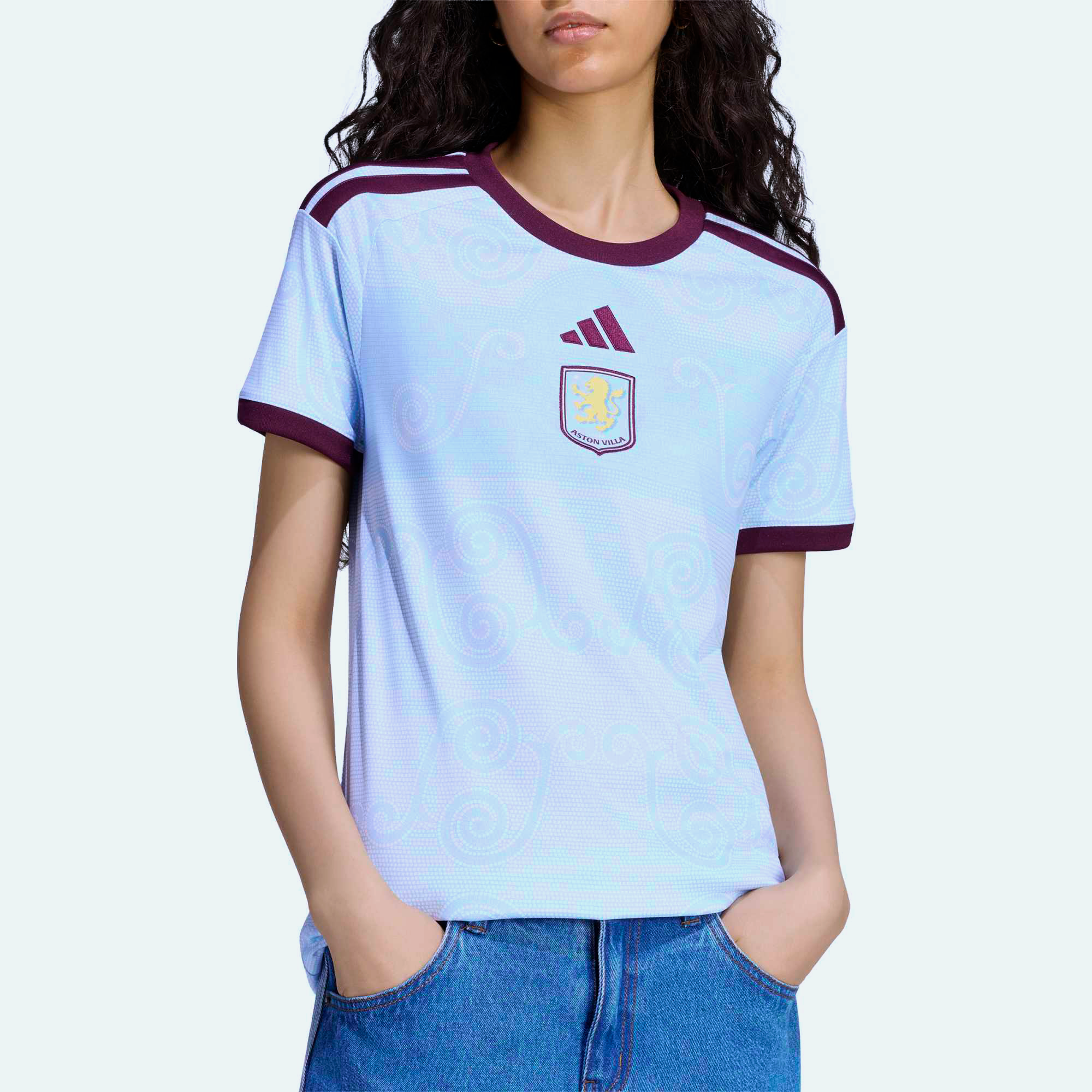 Aston Villa adidas Third Shirt 2026-27 - Womens, , rebel_hi-res