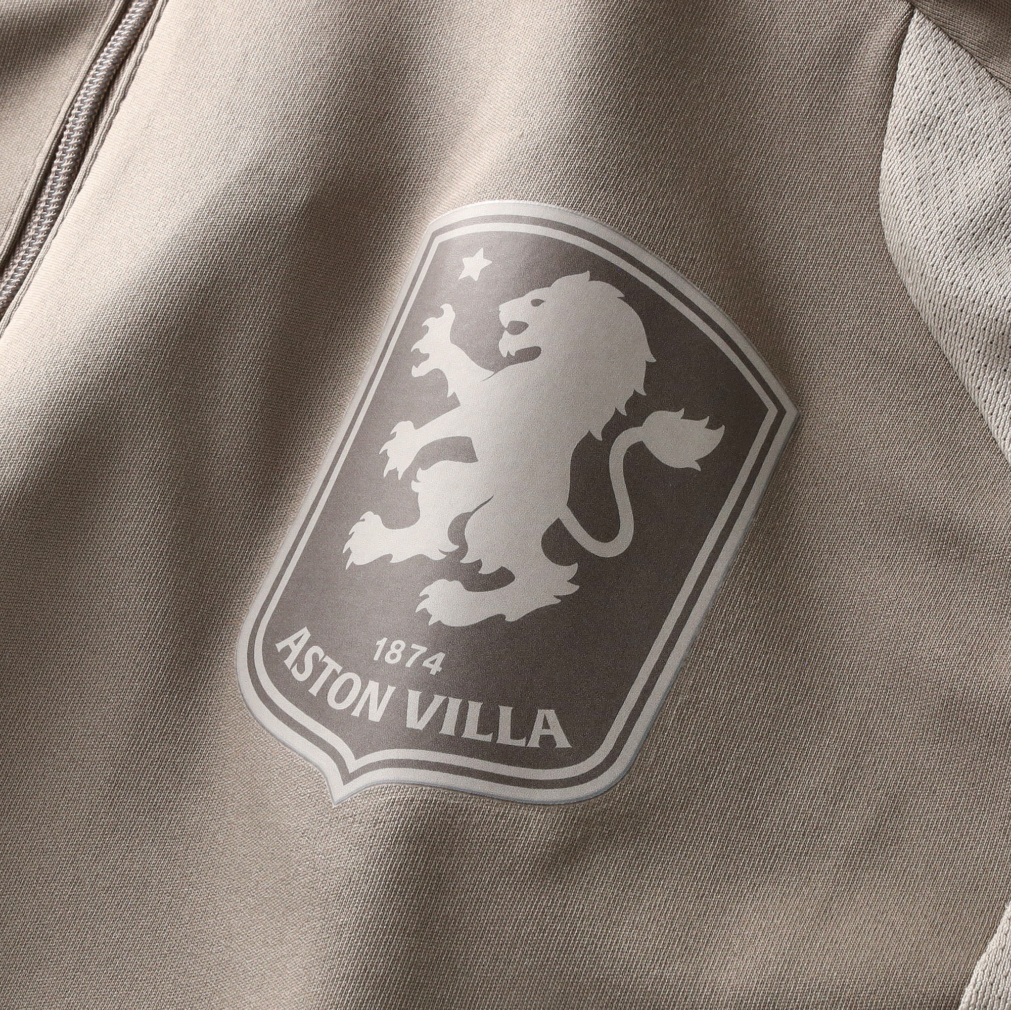 Aston Villa adidas Training Top - Light Brown - Womens, , rebel_hi-res
