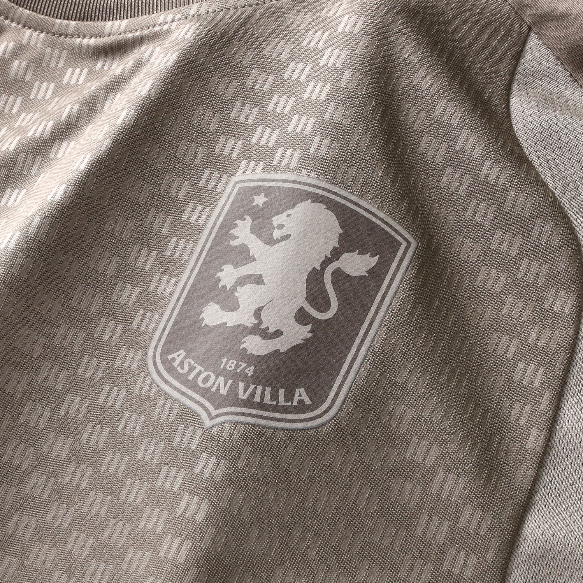 Aston Villa adidas Training Jersey - Light Brown - Womens, , rebel_hi-res