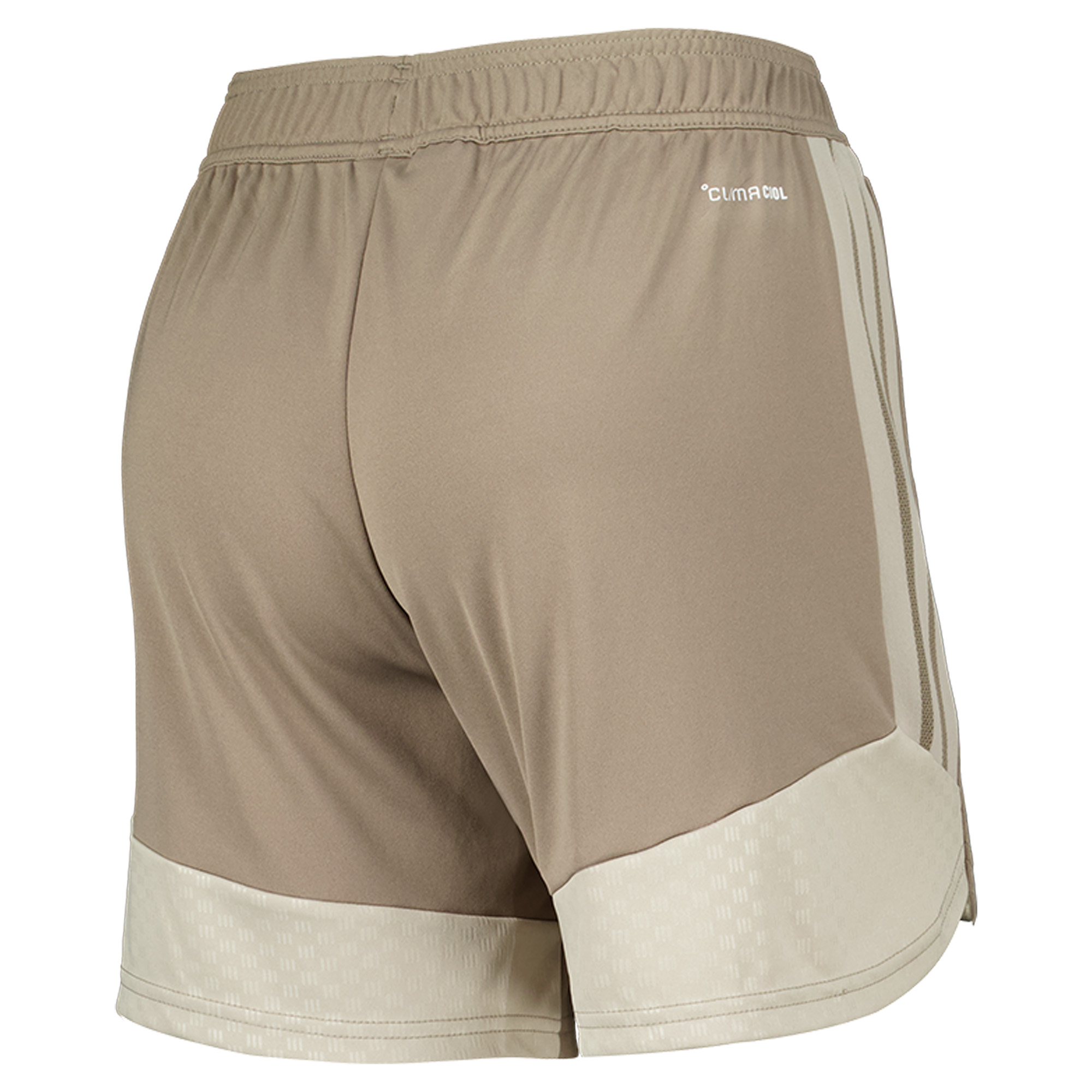 Aston Villa adidas Training Shorts - Light Brown - Womens, , rebel_hi-res