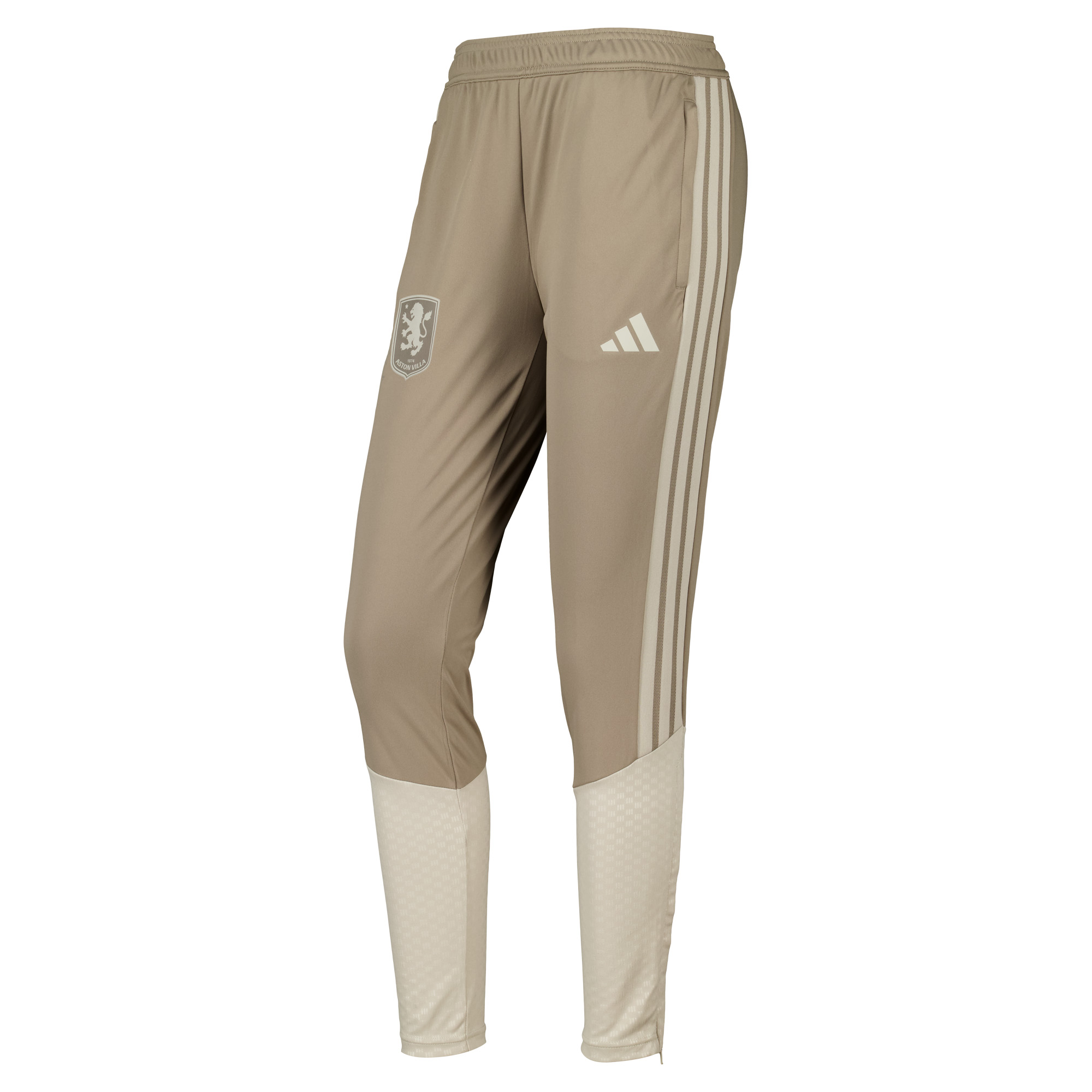 Aston Villa adidas Training Pants - Light Brown - Womens, , rebel_hi-res