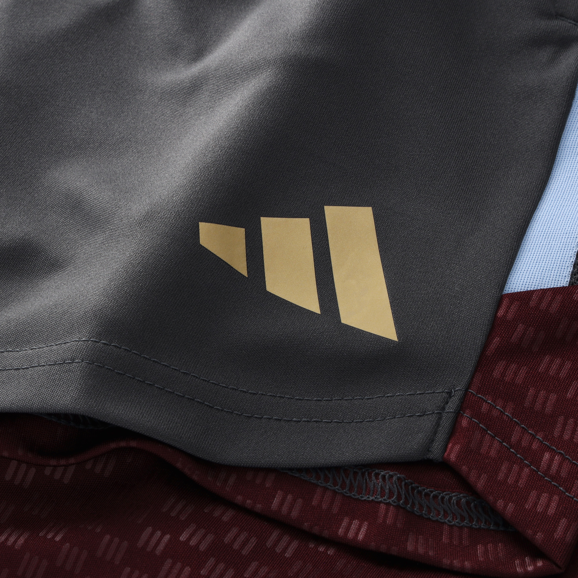 Aston Villa adidas Training Shorts - Charcoal - Womens, , rebel_hi-res