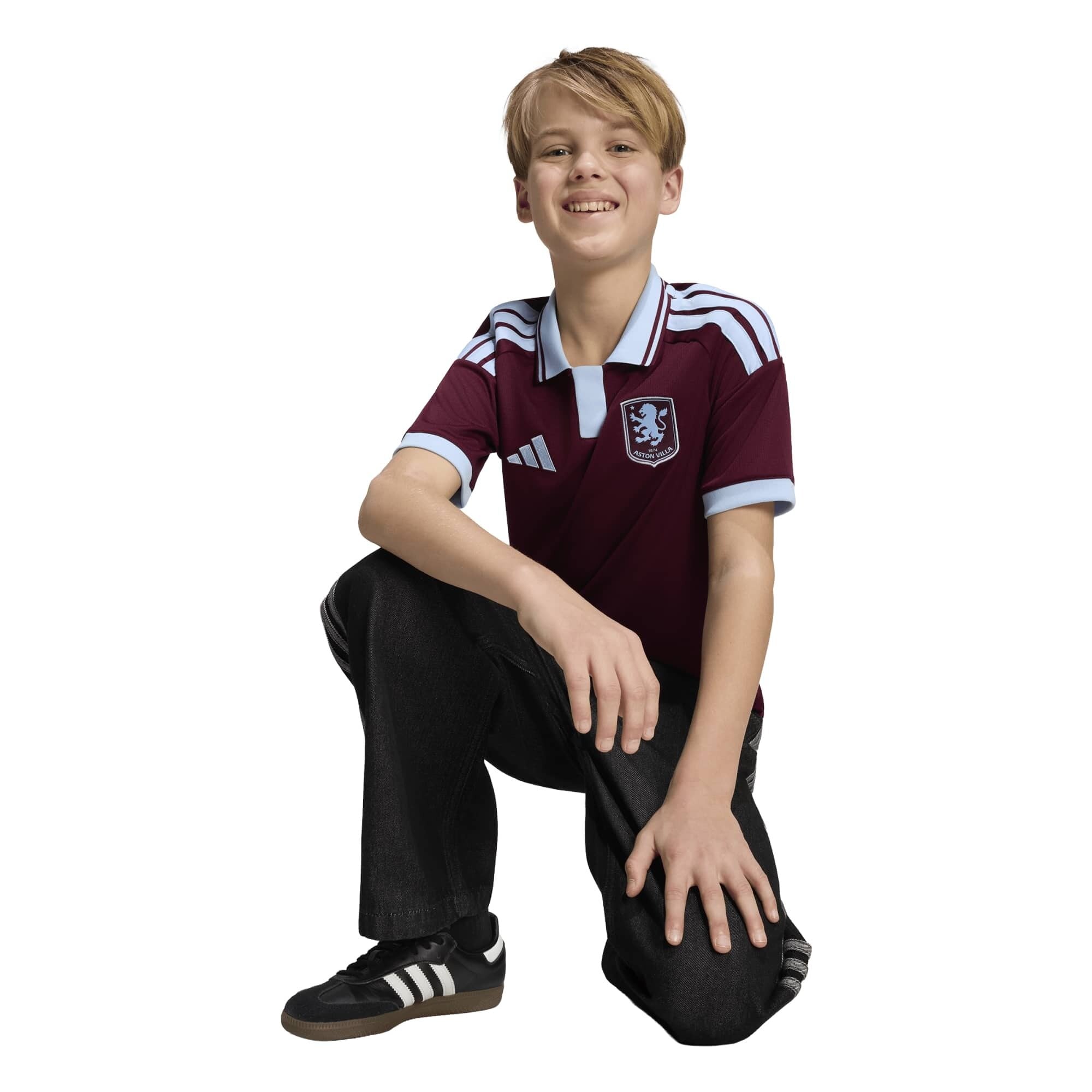 Aston Villa adidas Home Shirt 2026-27 - Kids, , rebel_hi-res