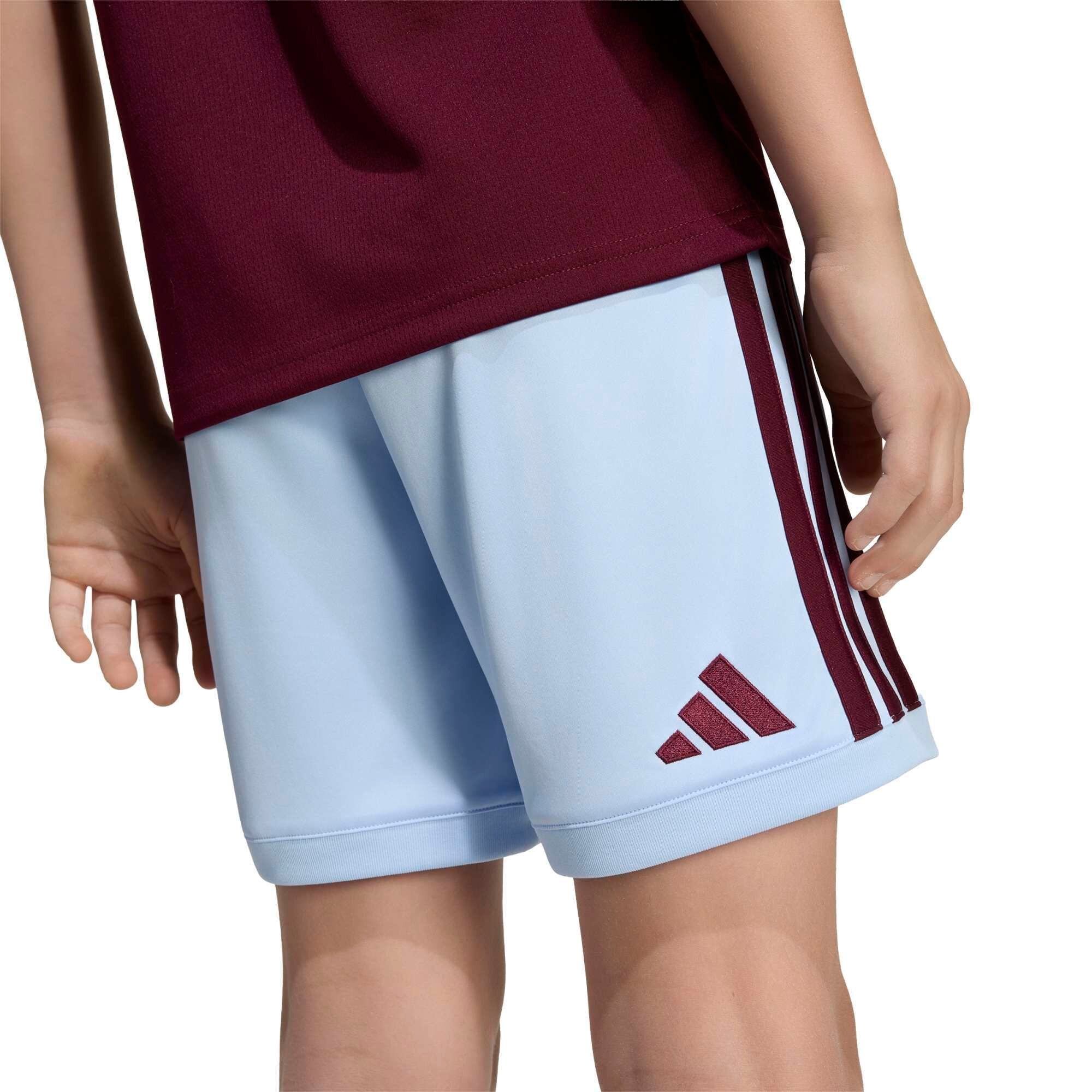 Aston Villa adidas Home Shorts 2026-27 - Kids, , rebel_hi-res