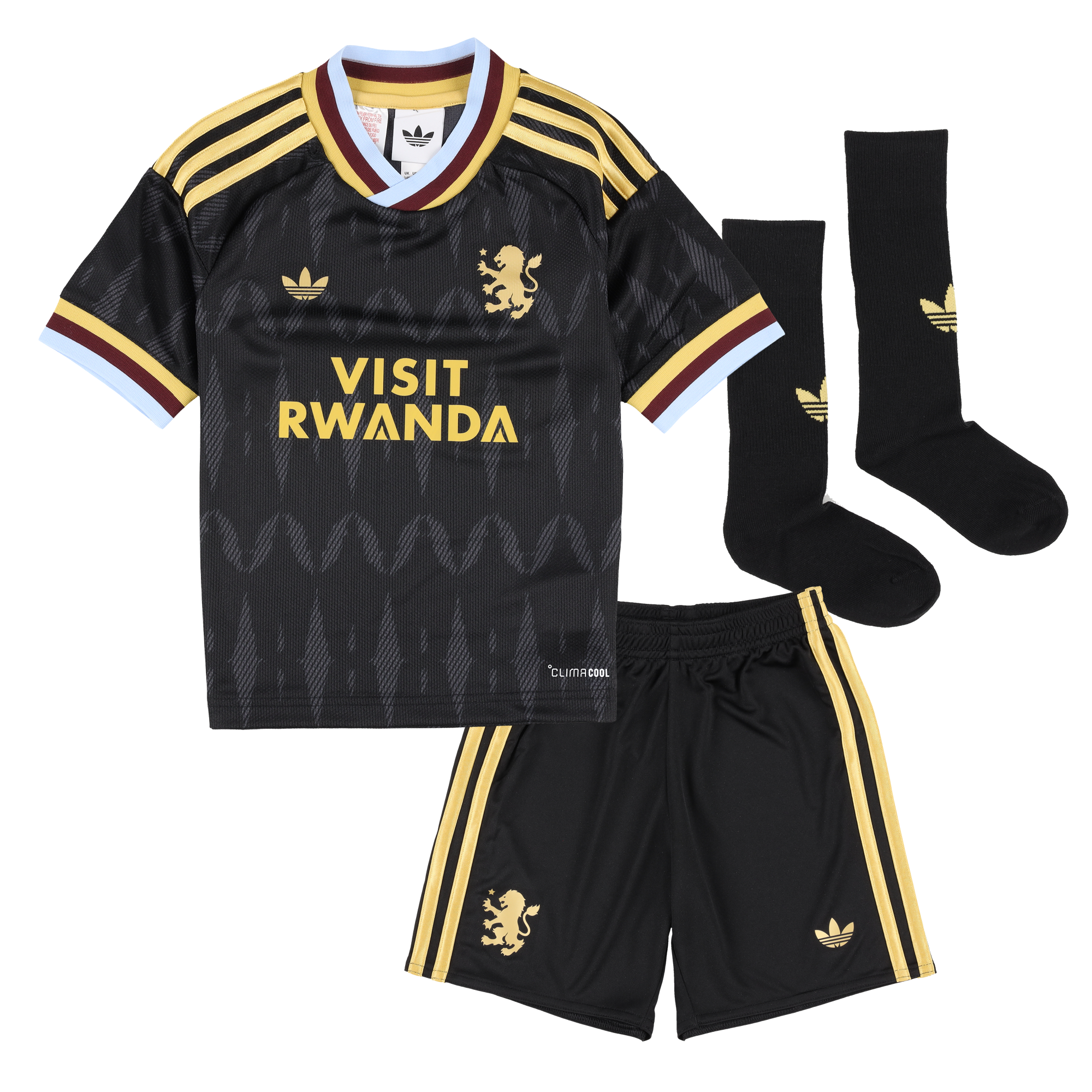 Aston Villa adidas Away Mini Kit 2026-27, , rebel_hi-res