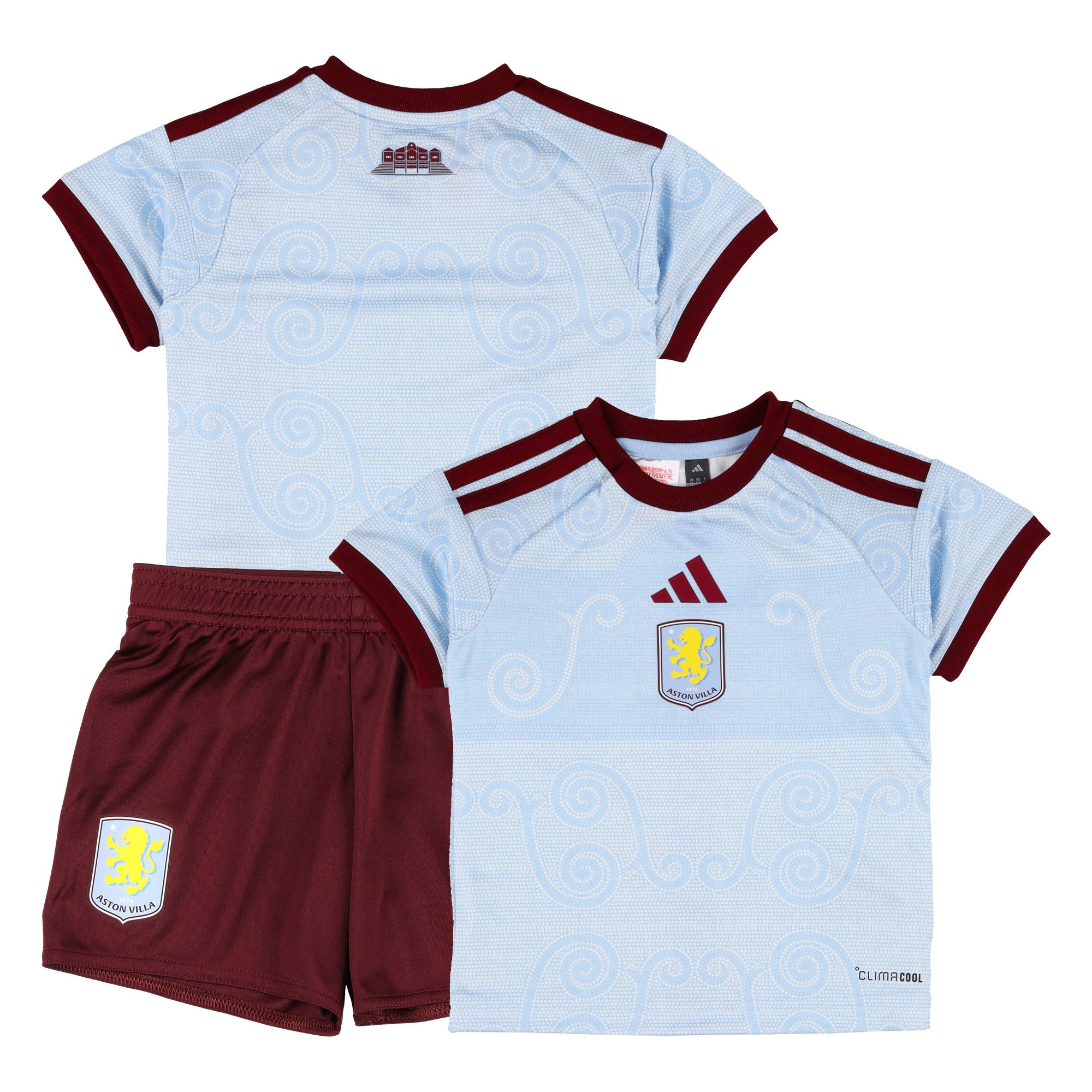 Aston Villa adidas Third Baby Kit 2026-27, , rebel_hi-res