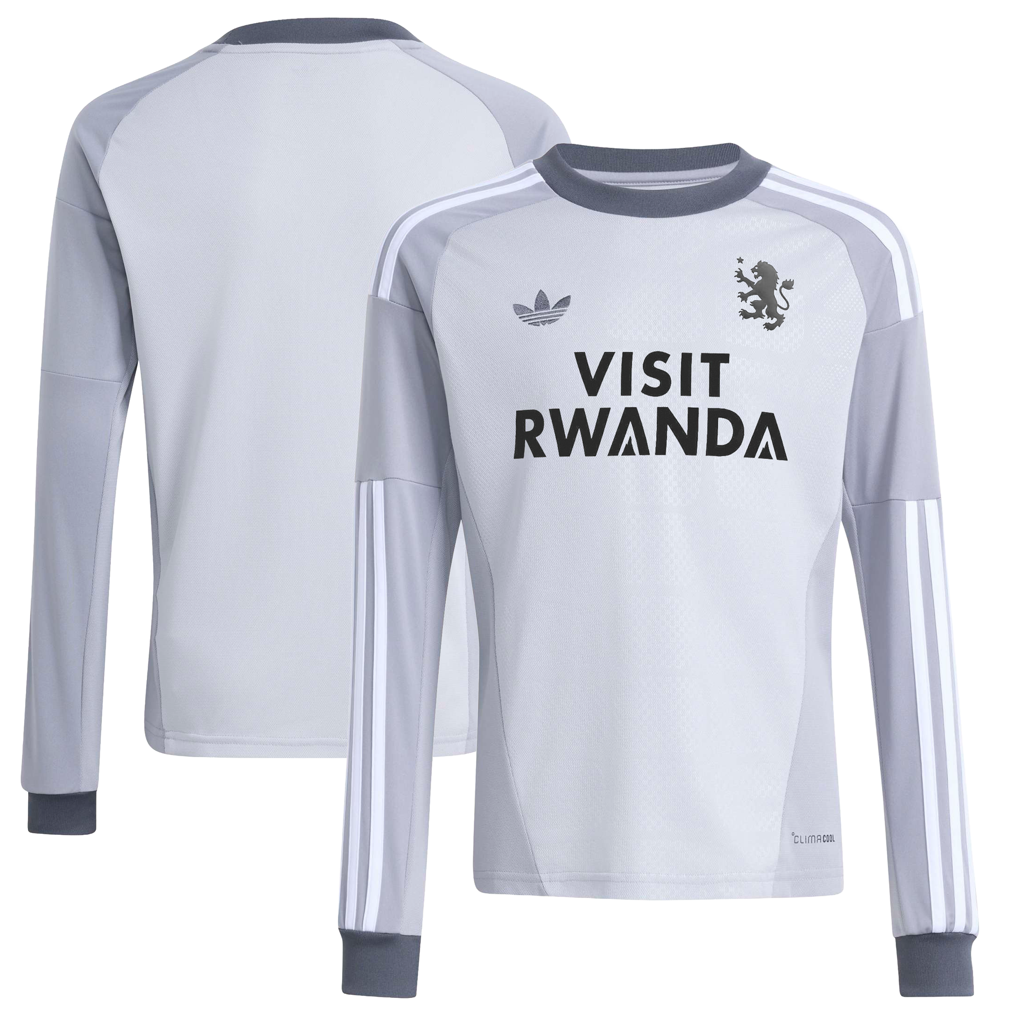 Aston Villa adidas Away Goalkeeper Shirt 2026-27 - Long Sleeve - Kids, , rebel_hi-res