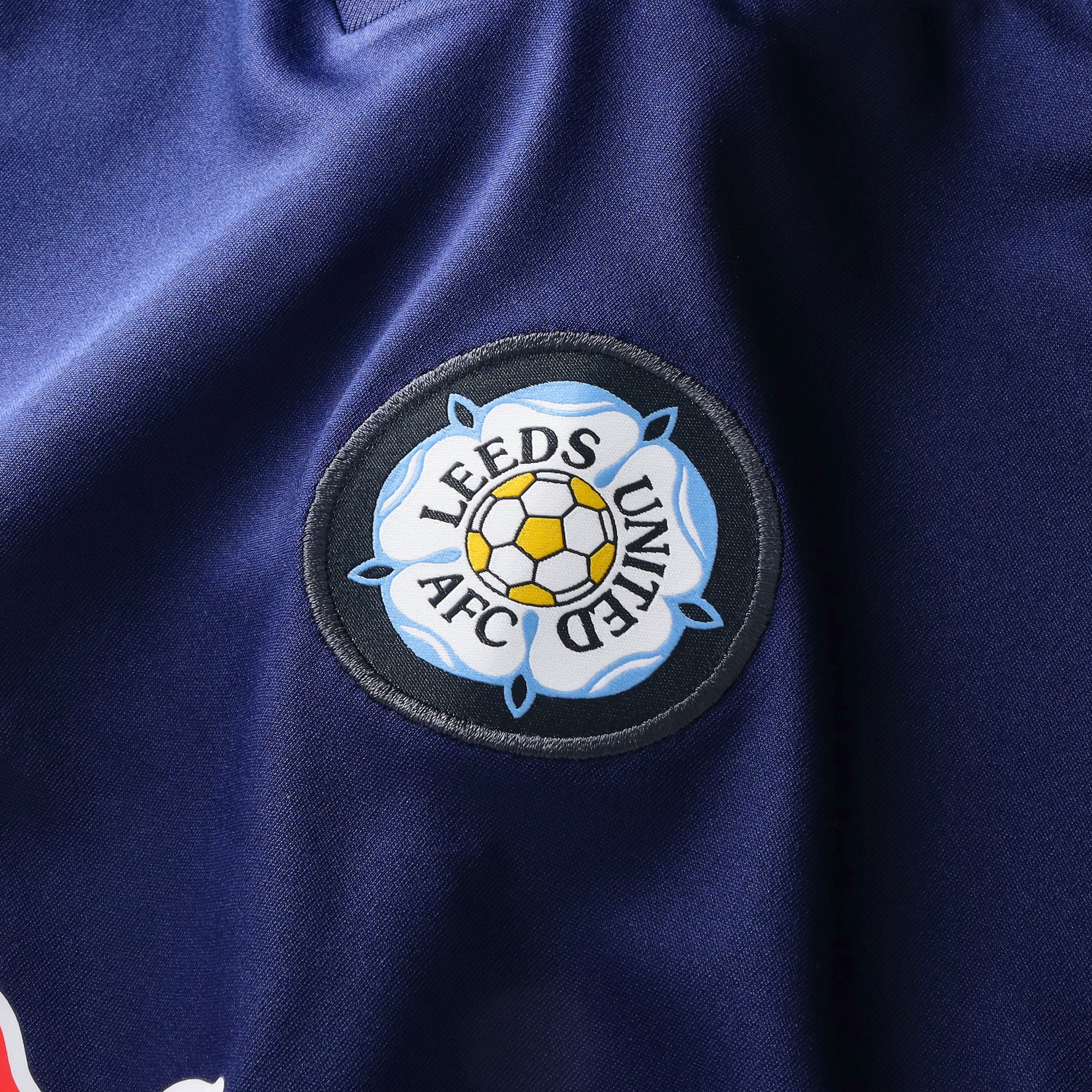 Leeds United adidas Pre Match Jersey - Navy, , rebel_hi-res