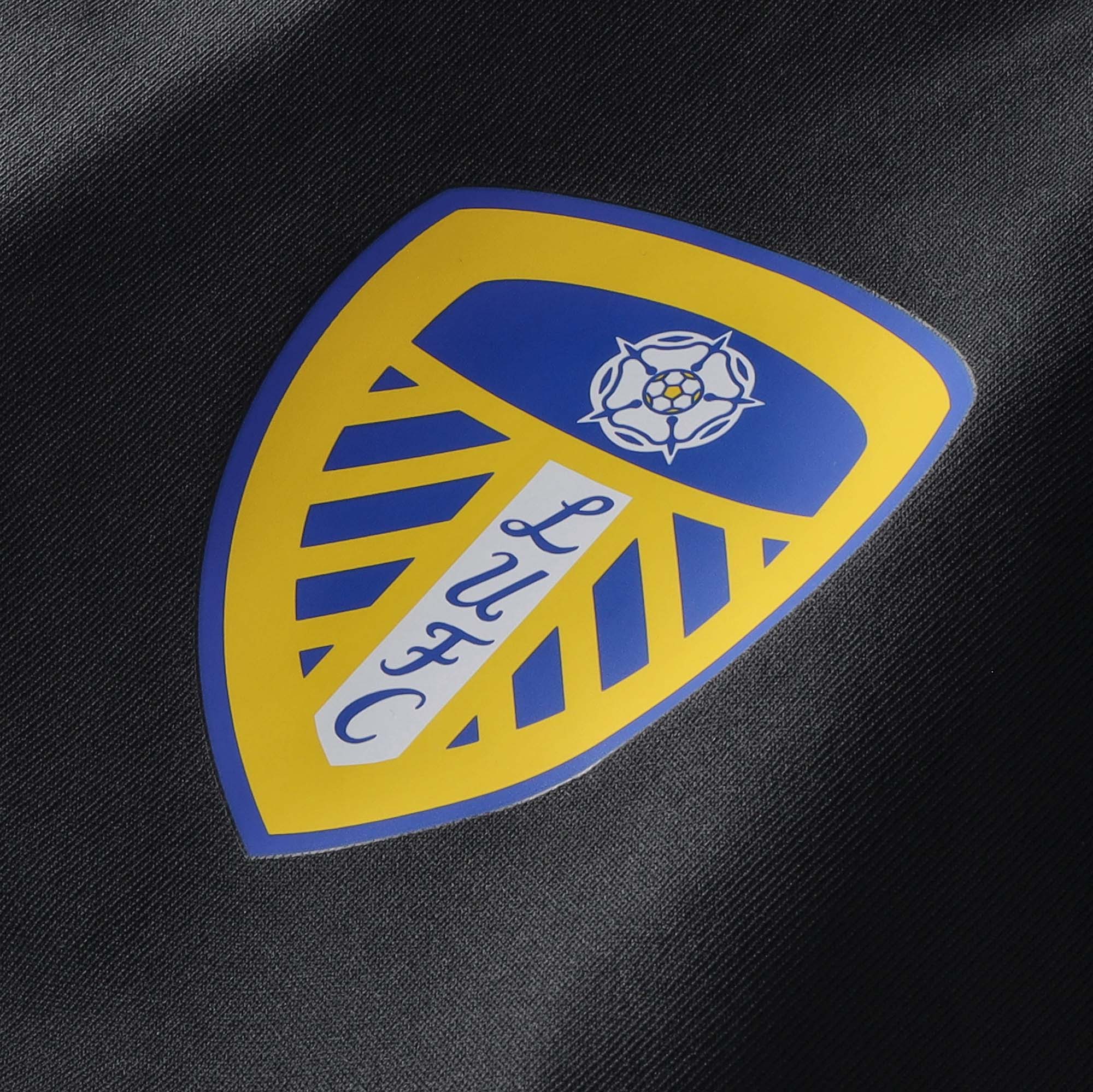 Leeds United adidas Training Top - Dark Grey, , rebel_hi-res
