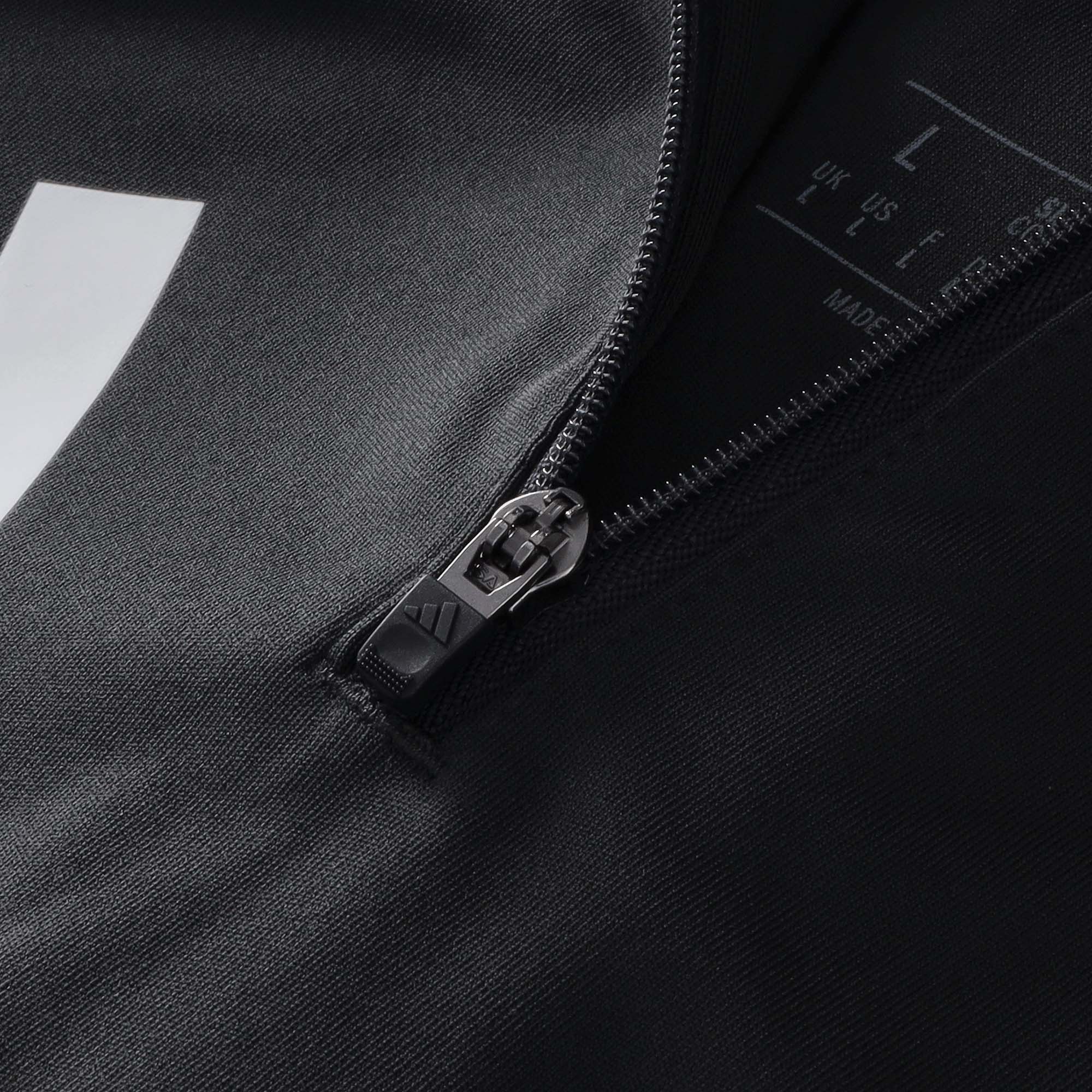 Leeds United adidas Training Top - Dark Grey, , rebel_hi-res